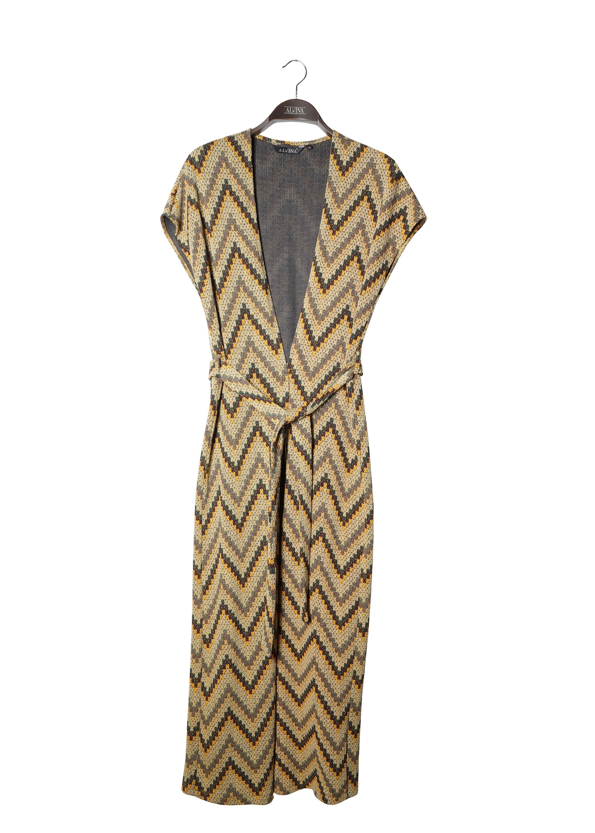 Tesettür giyim HAKİ 4837 YELEK