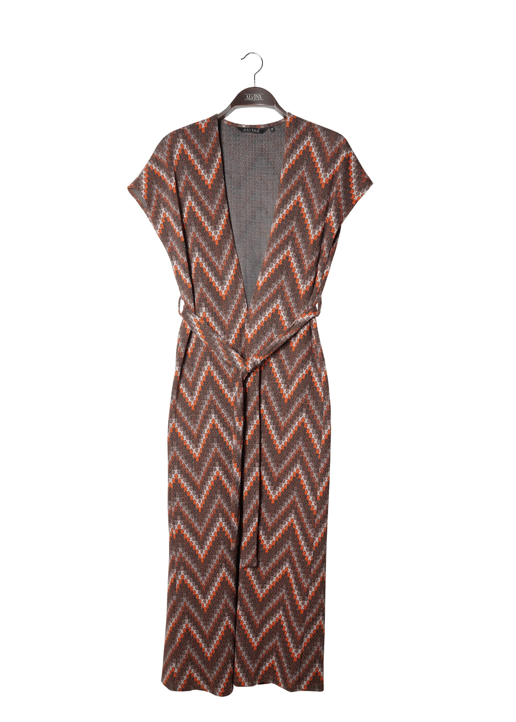 Tesettür giyim TURUNCU 4837 YELEK