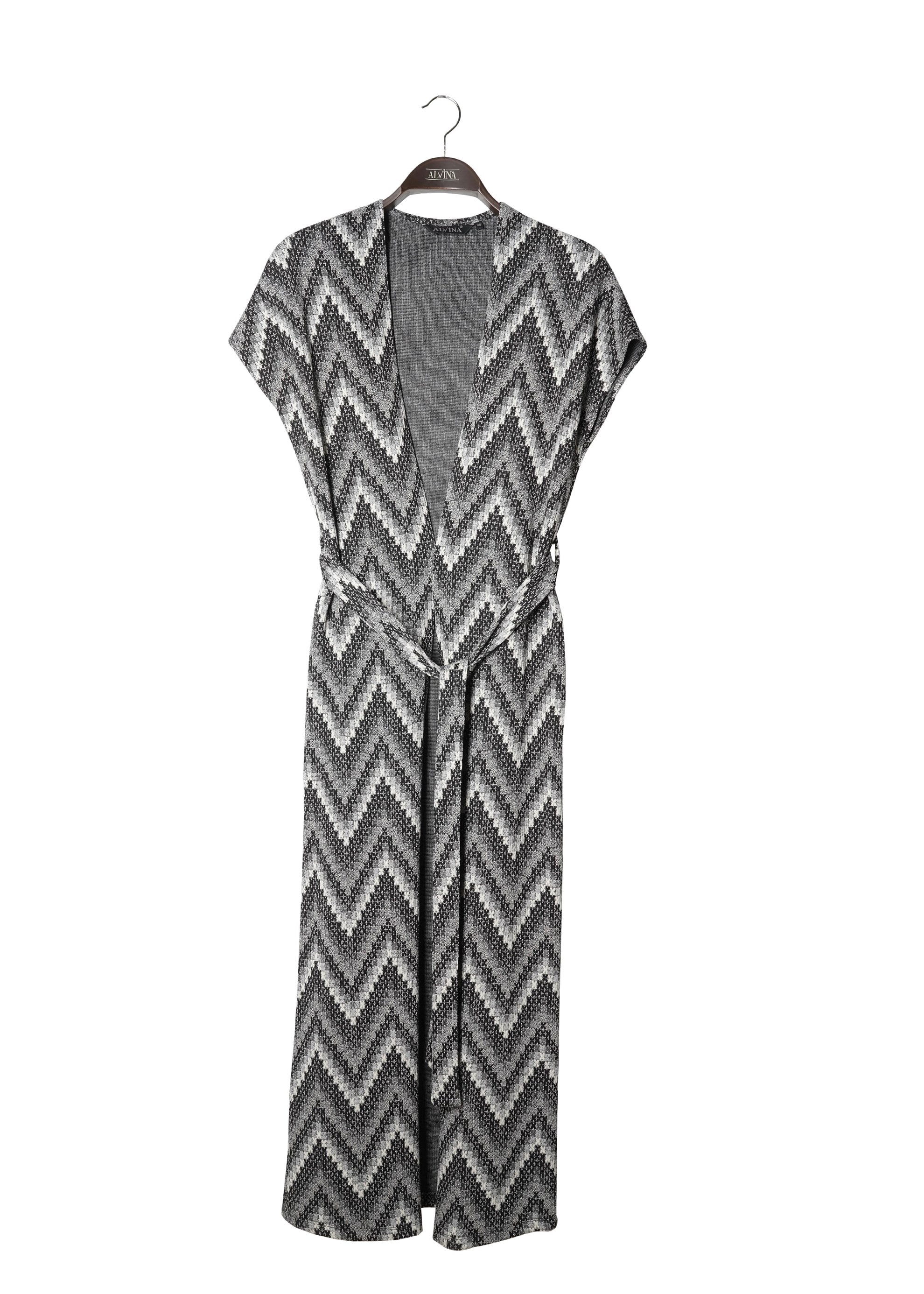 Tesettür giyim GRİ 4837 YELEK