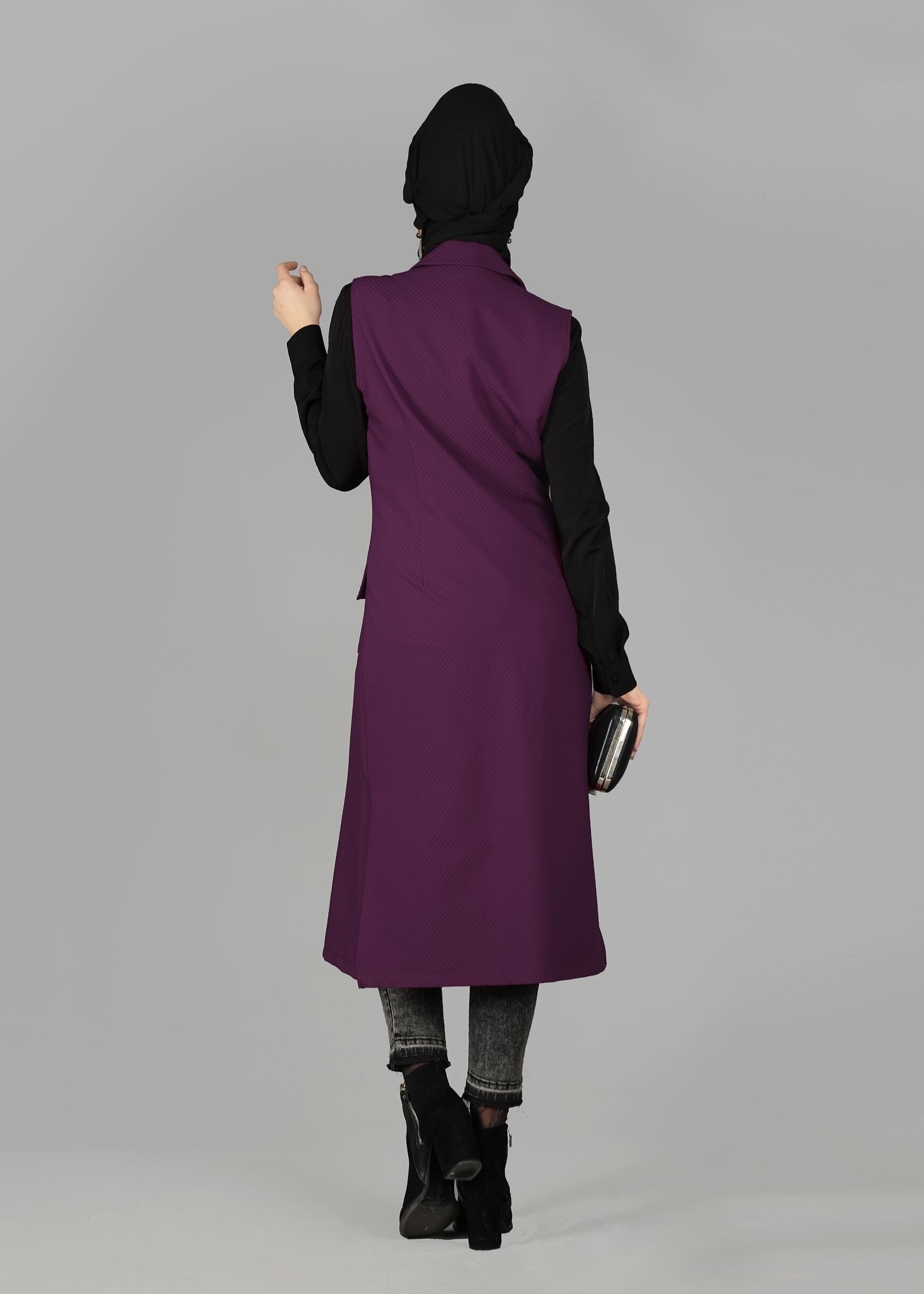 Tesettür giyim MÜRDÜM 4956 YELEK