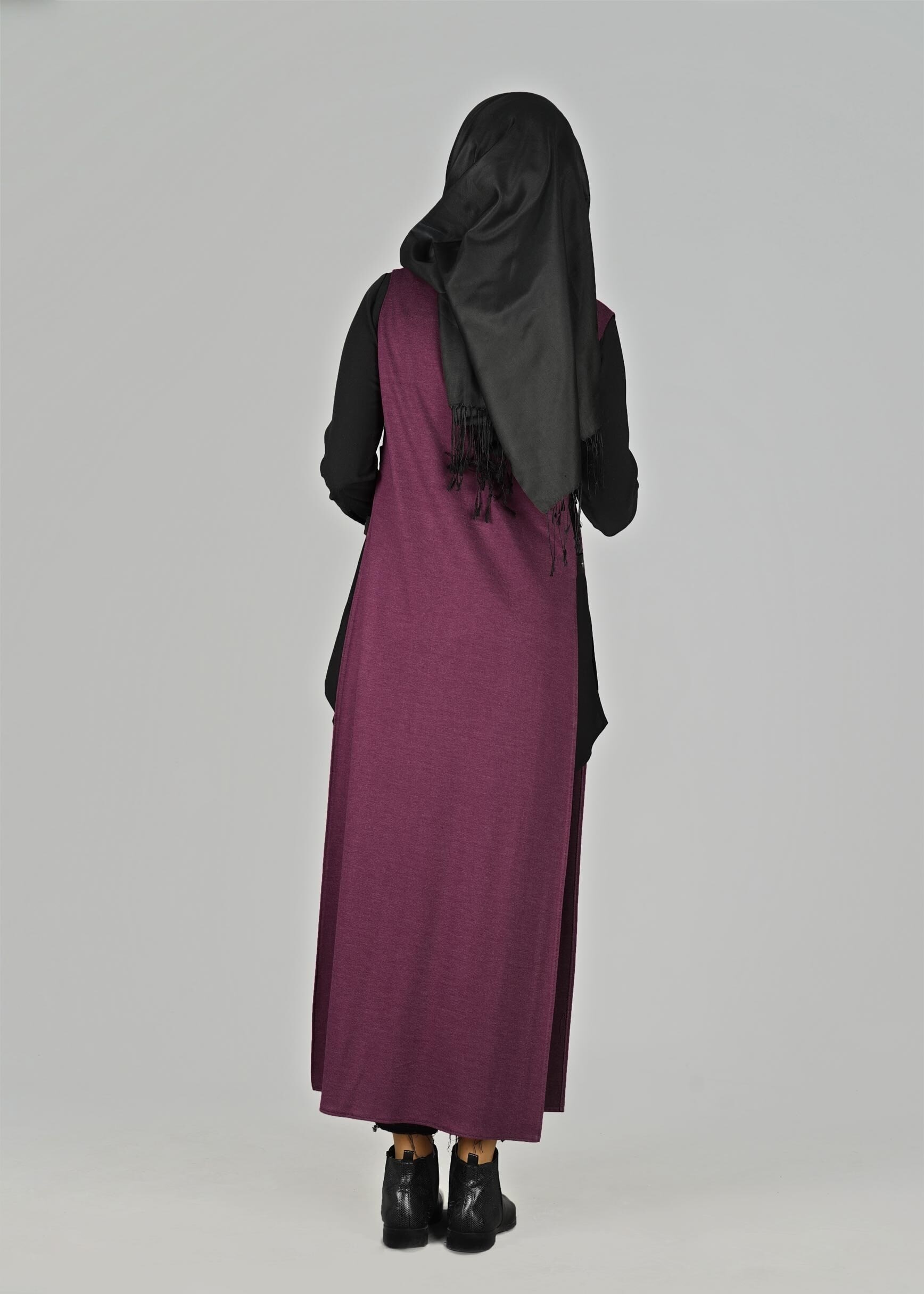 Tesettür giyim MOR 4958 YELEK