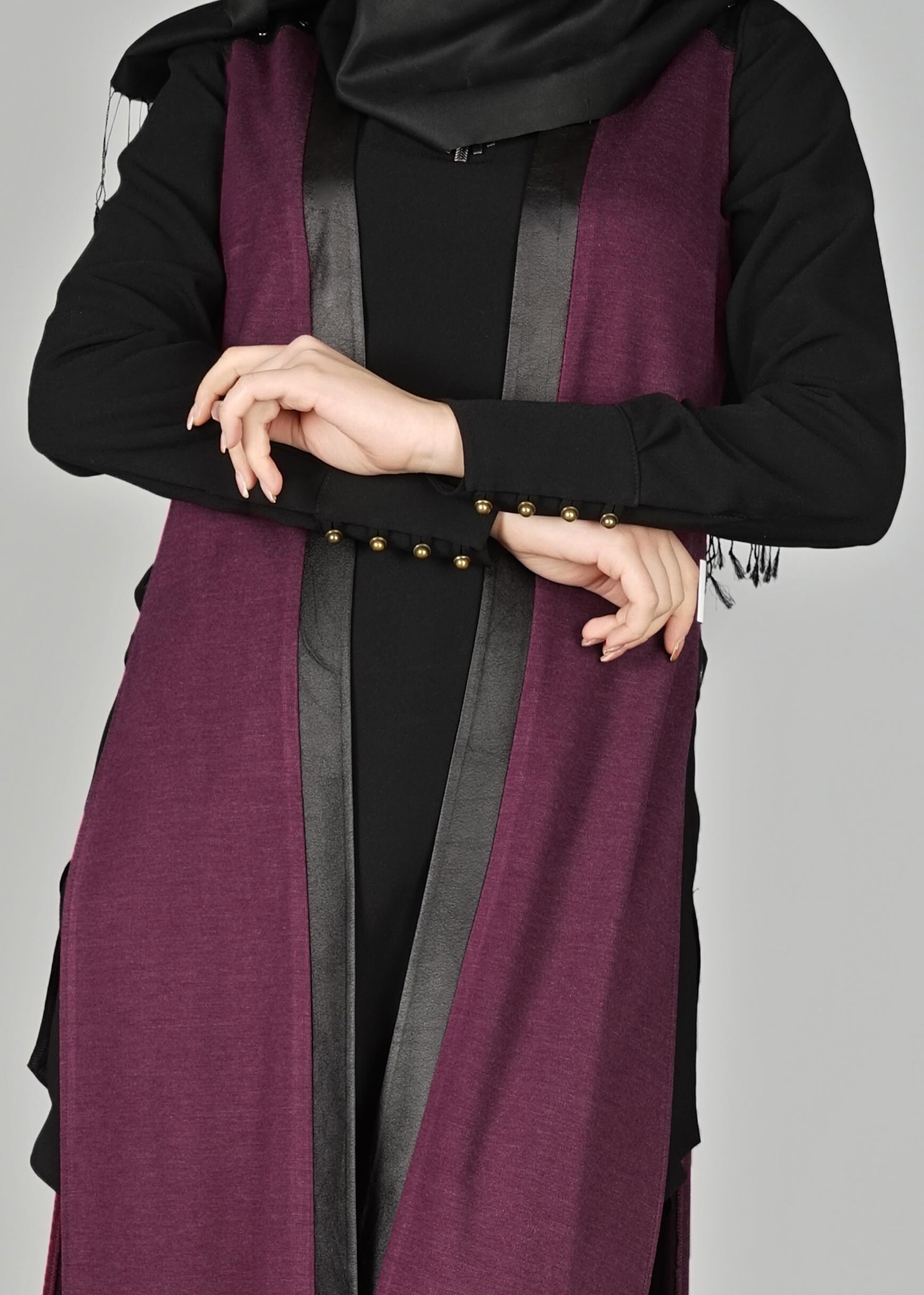 Tesettür giyim MOR 4958 YELEK