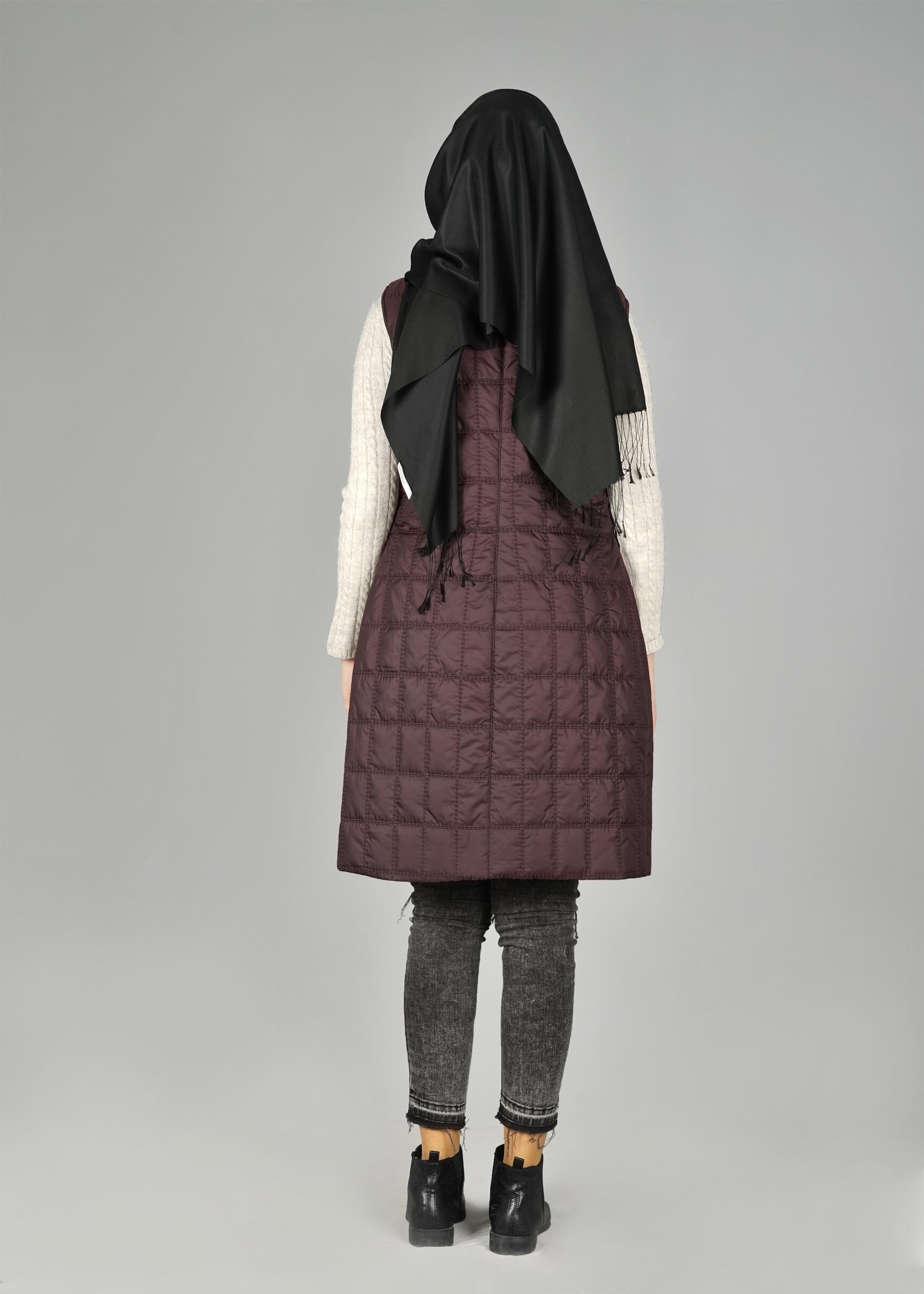 Tesettür giyim MÜRDÜM 9428 YELEK