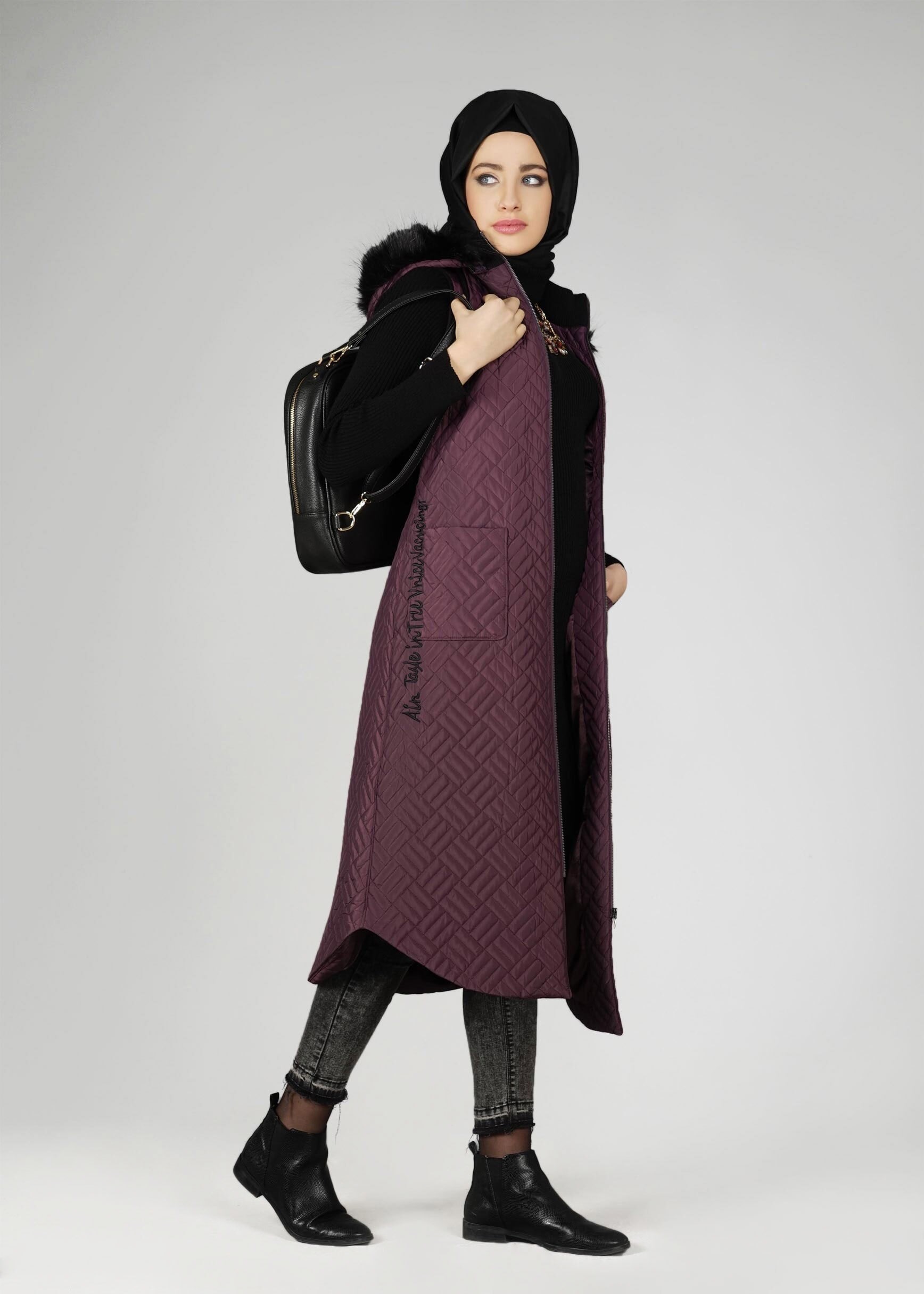 Tesettür giyim MÜRDÜM 9614 YELEK