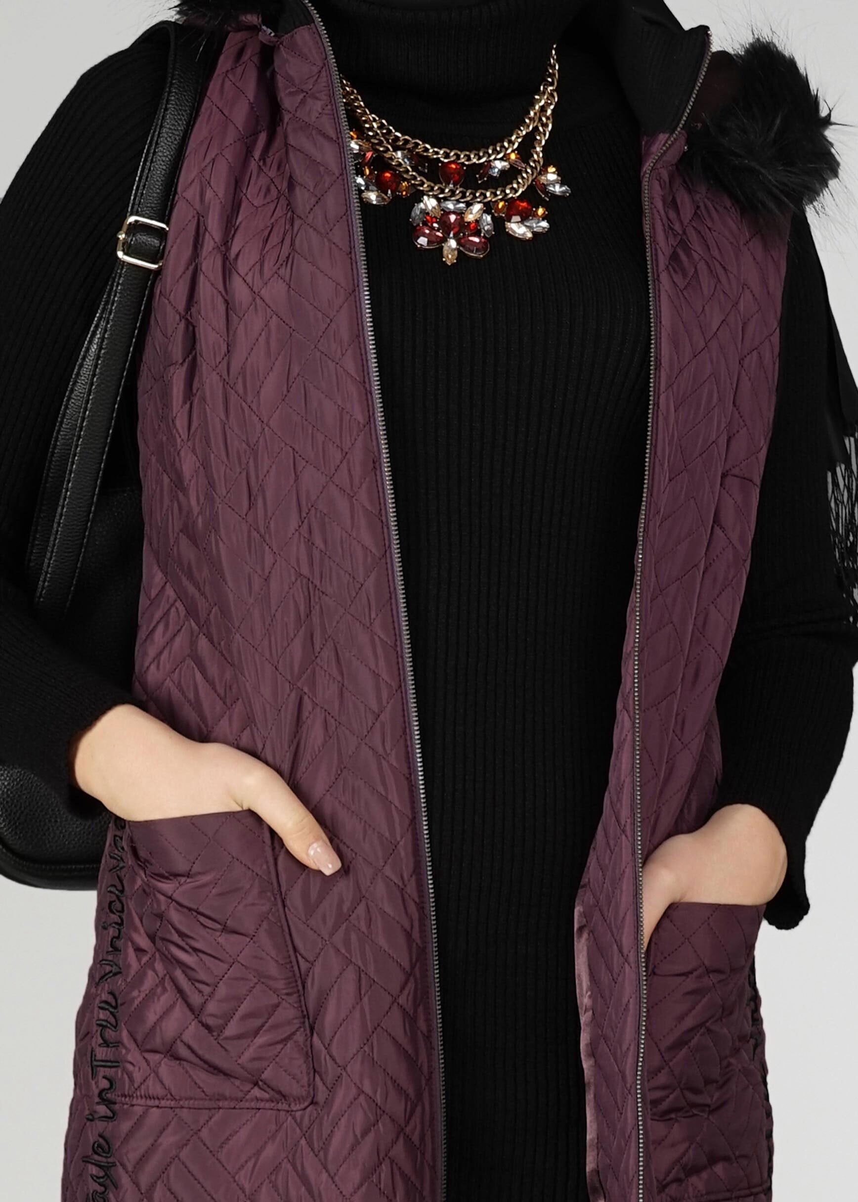 Tesettür giyim MÜRDÜM 9614 YELEK