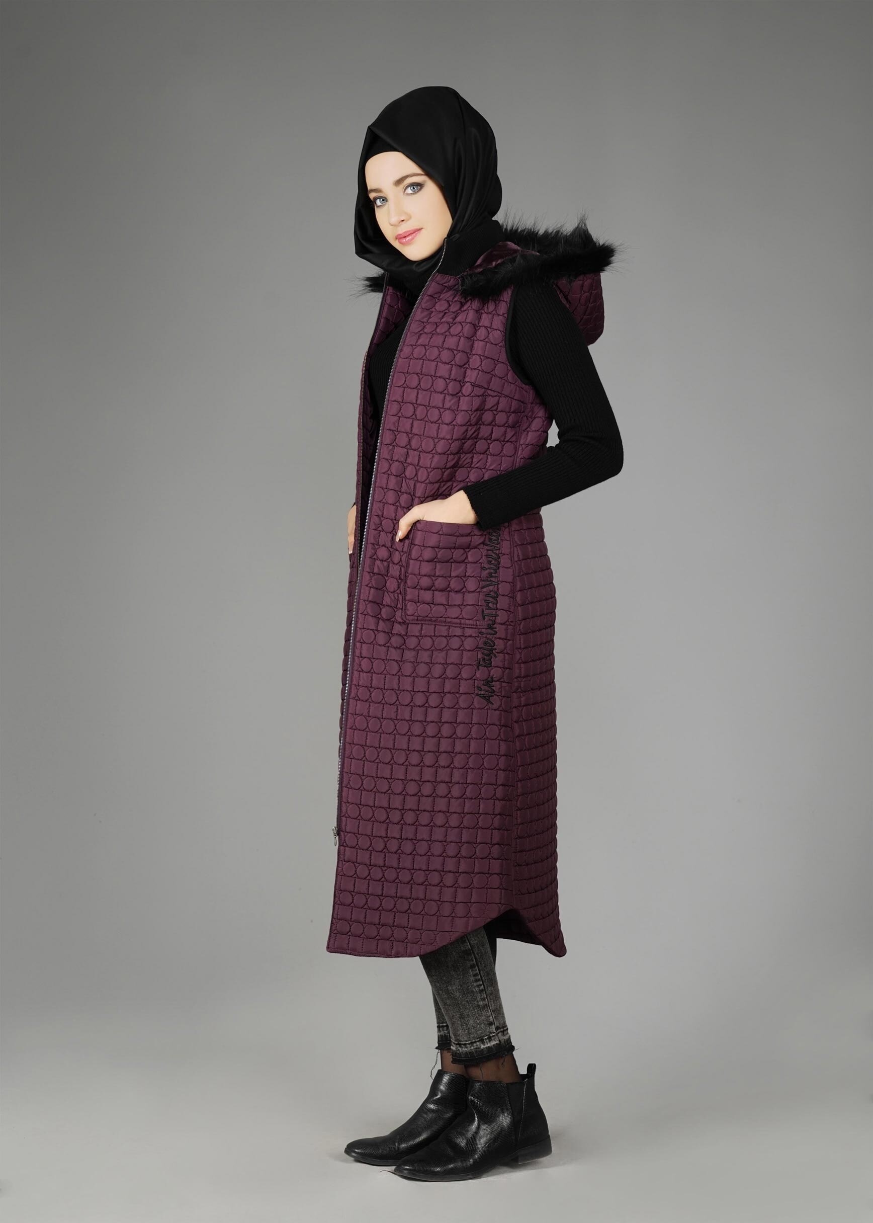 Tesettür giyim MÜRDÜM 9614-1 YELEK