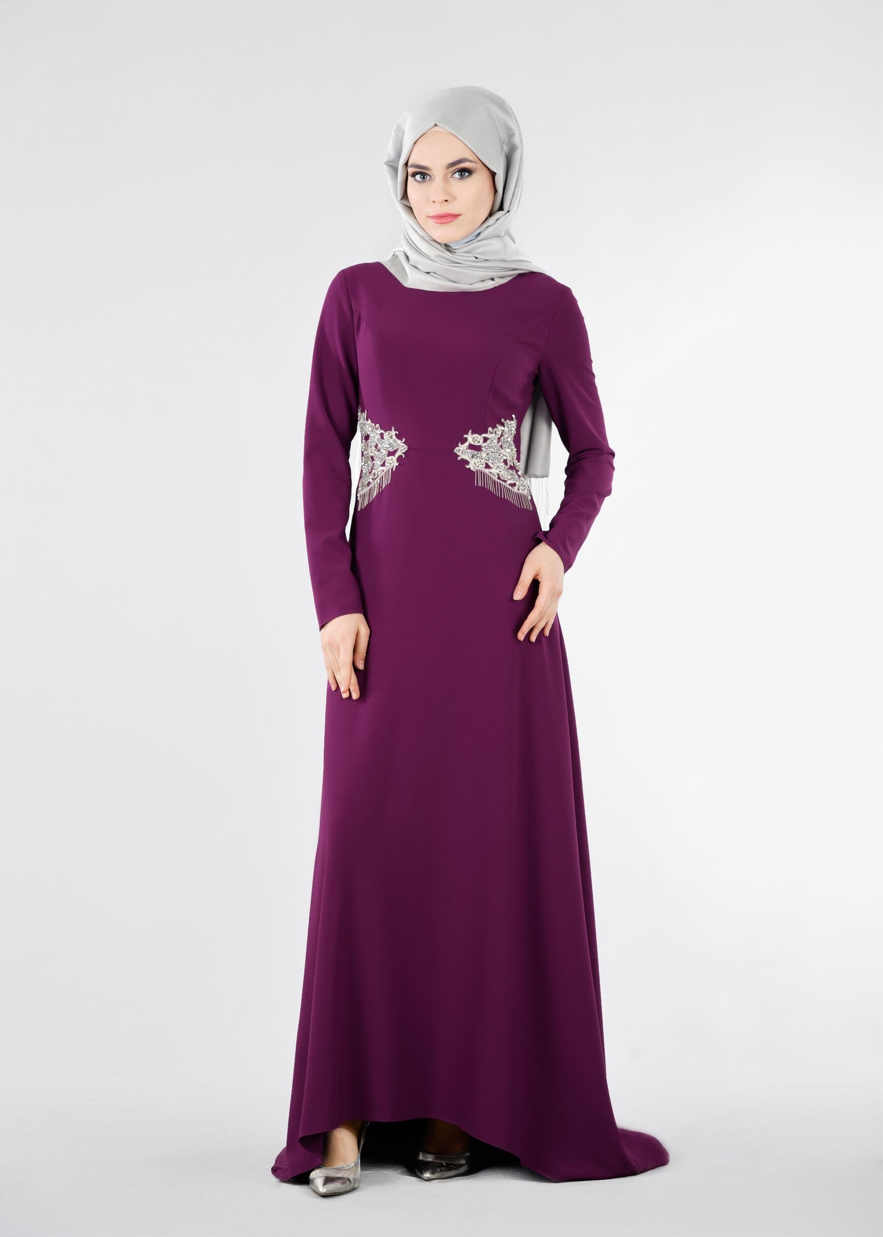 Tesettür giyim MÜRDÜM 5320 CAMİLA 6385 TESETTÜR ABİYE 38/42 TEK40