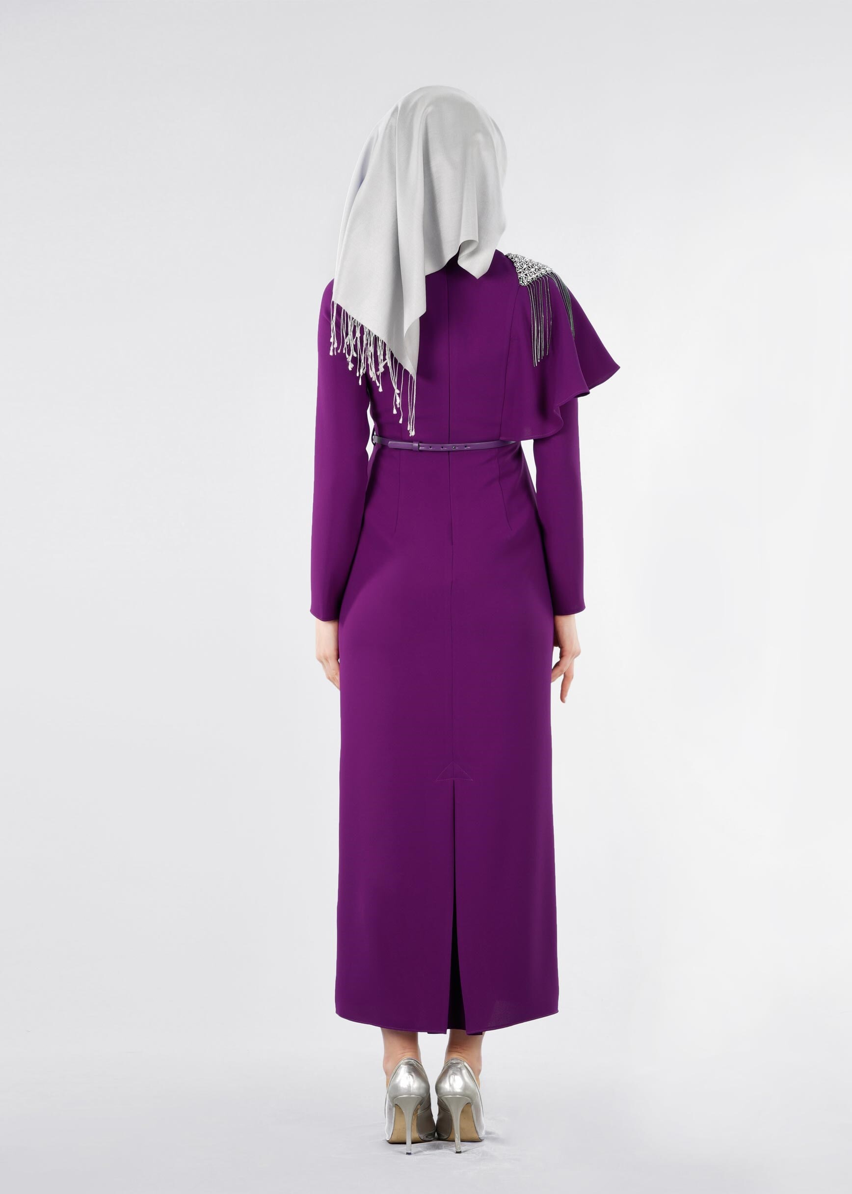 Tesettür giyim MOR 5332 NEW SUZANNA TESETTÜR ABİYE 38/44 TEK40-38