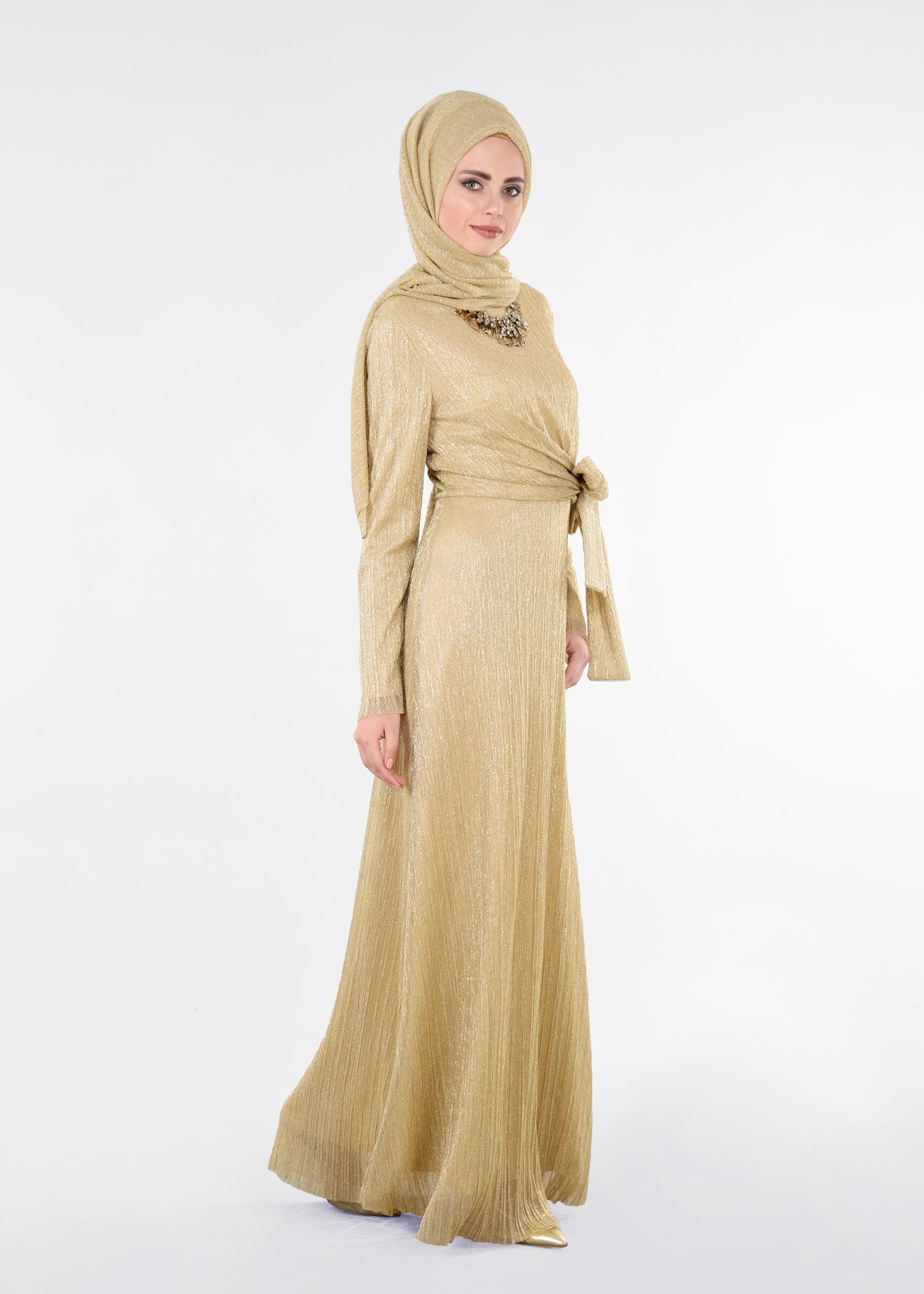 Tesettür giyim ALTIN 5412 NEW CHRİSTİNE ABİYE 36/42