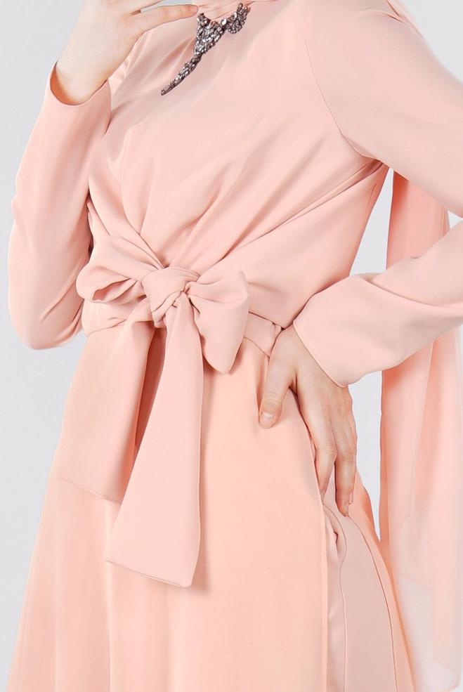 Hijab-Kleidung PULVER 5318 ASLI 5929 TESETTÜR ABİYE TULUM 38/42(38) TEK36 - ALVİNA