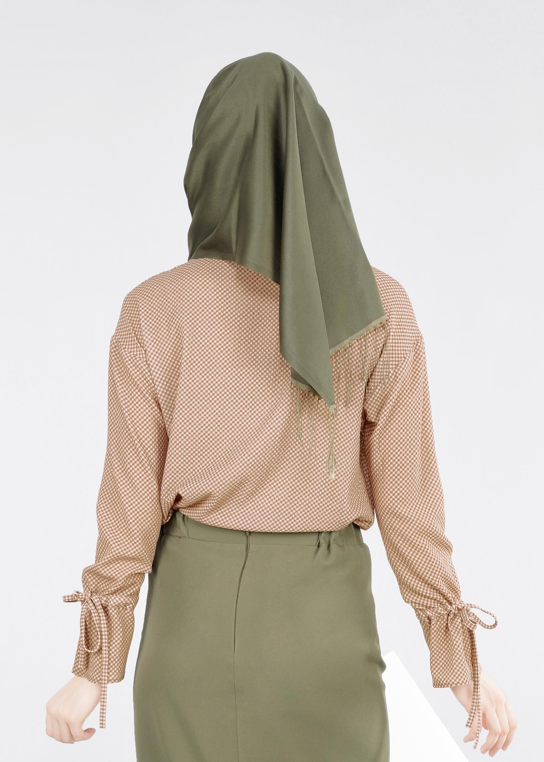 Tesettür giyim PUDRA 4108 CAPRİ 11242 BLUZ 36/44 TEK38