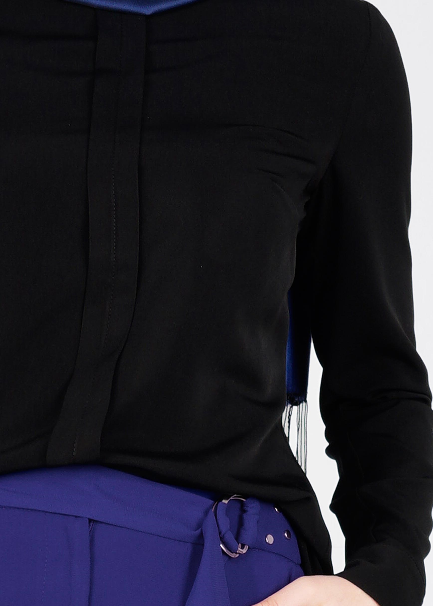 Tesettür giyim SİYAH 4109 NEW LOREN BLUZ 38/46 TEK40