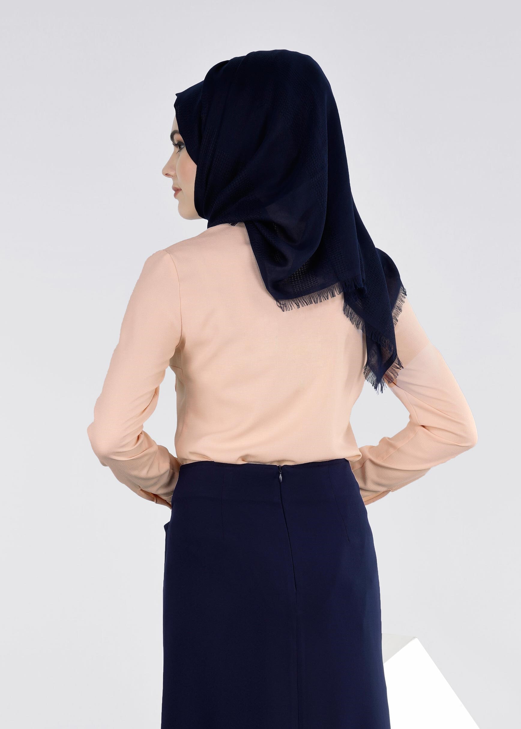 Tesettür giyim PUDRA 4303 NORA BLUZ 36/44 TEK40