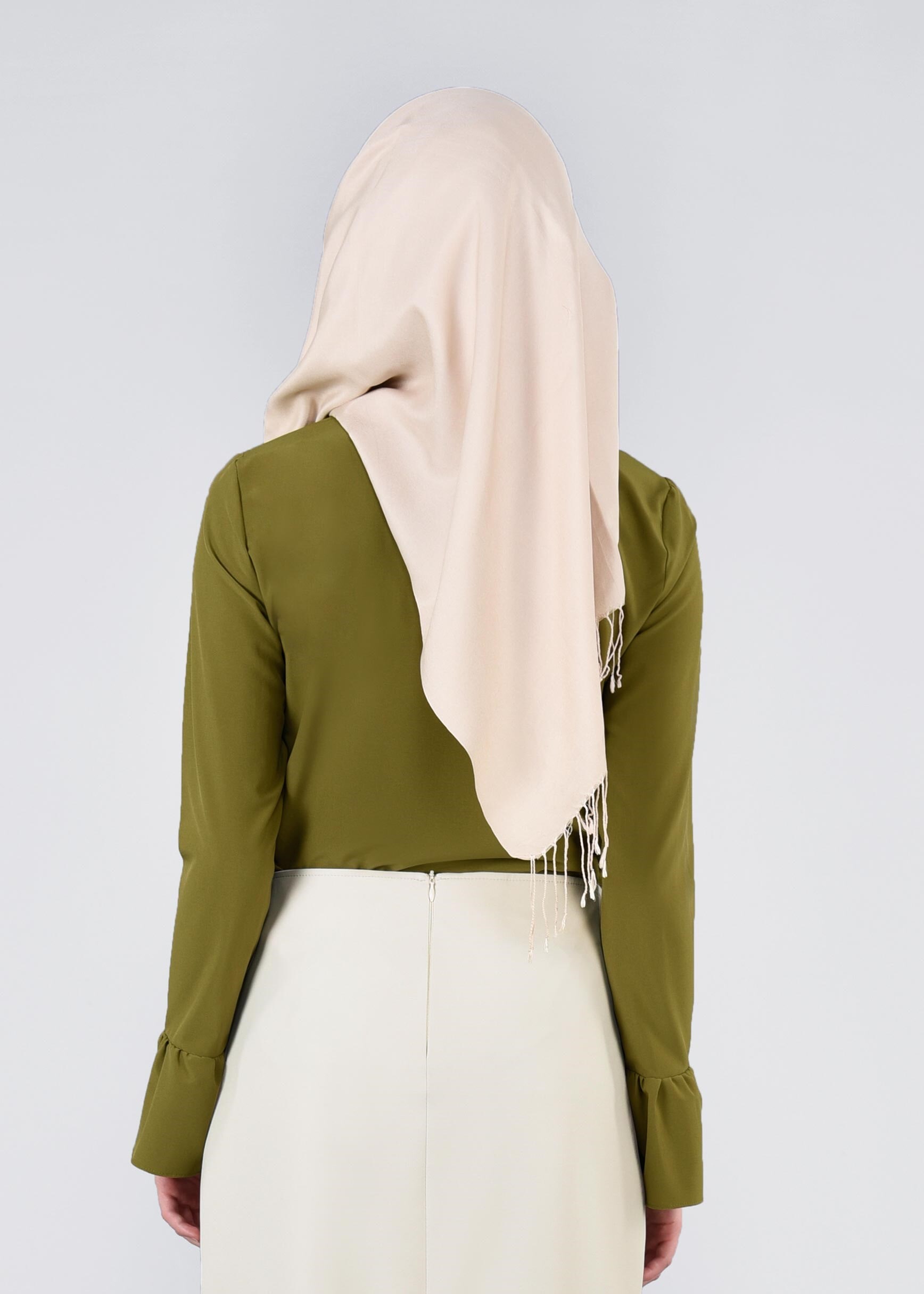 Tesettür giyim YEŞİL 4397 NEW FESTİVAL BLUZ 38/46 TEK40