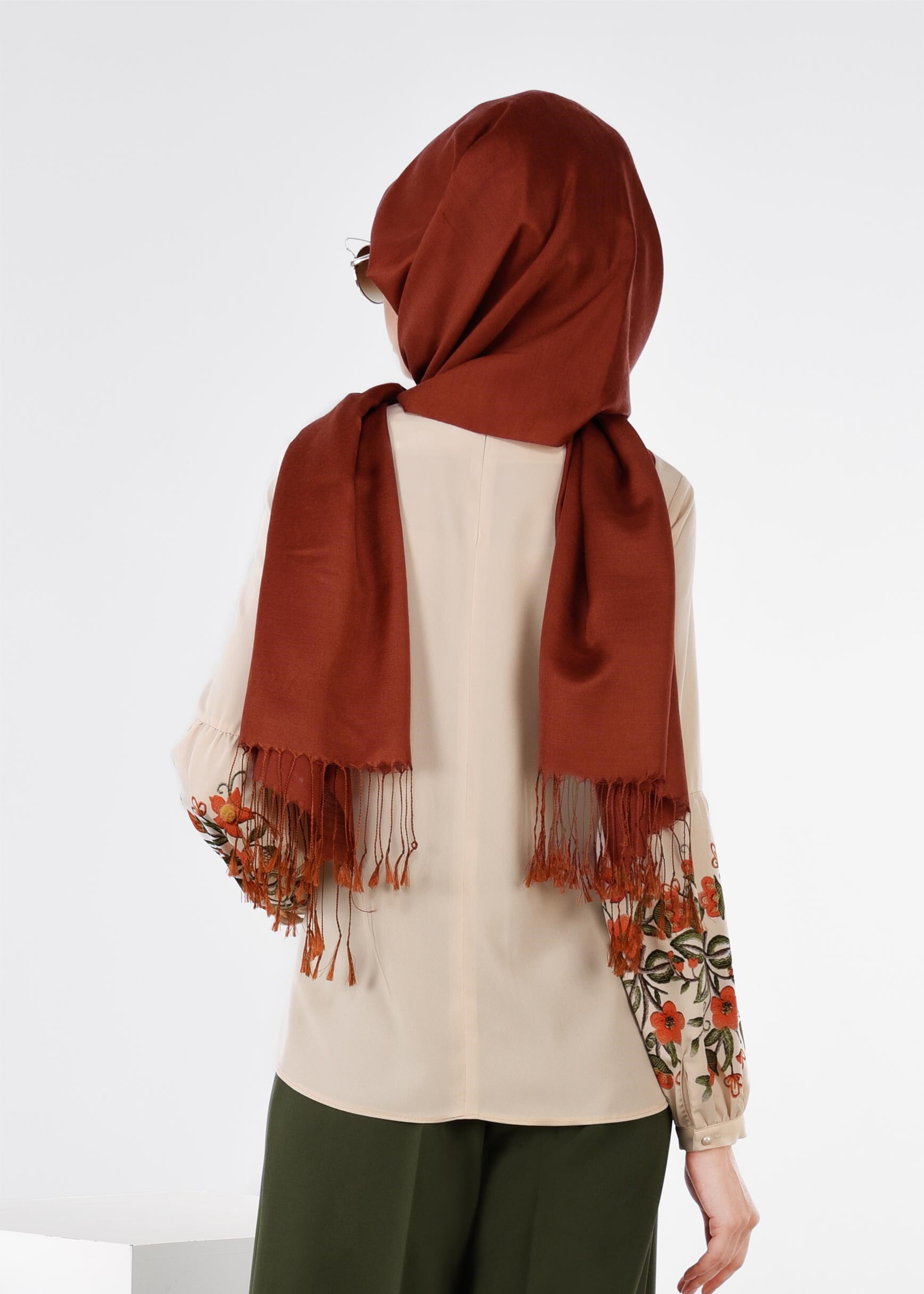 Tesettür giyim BEJ 4423 NEW LOREN BLUZ 36/44 TEK38