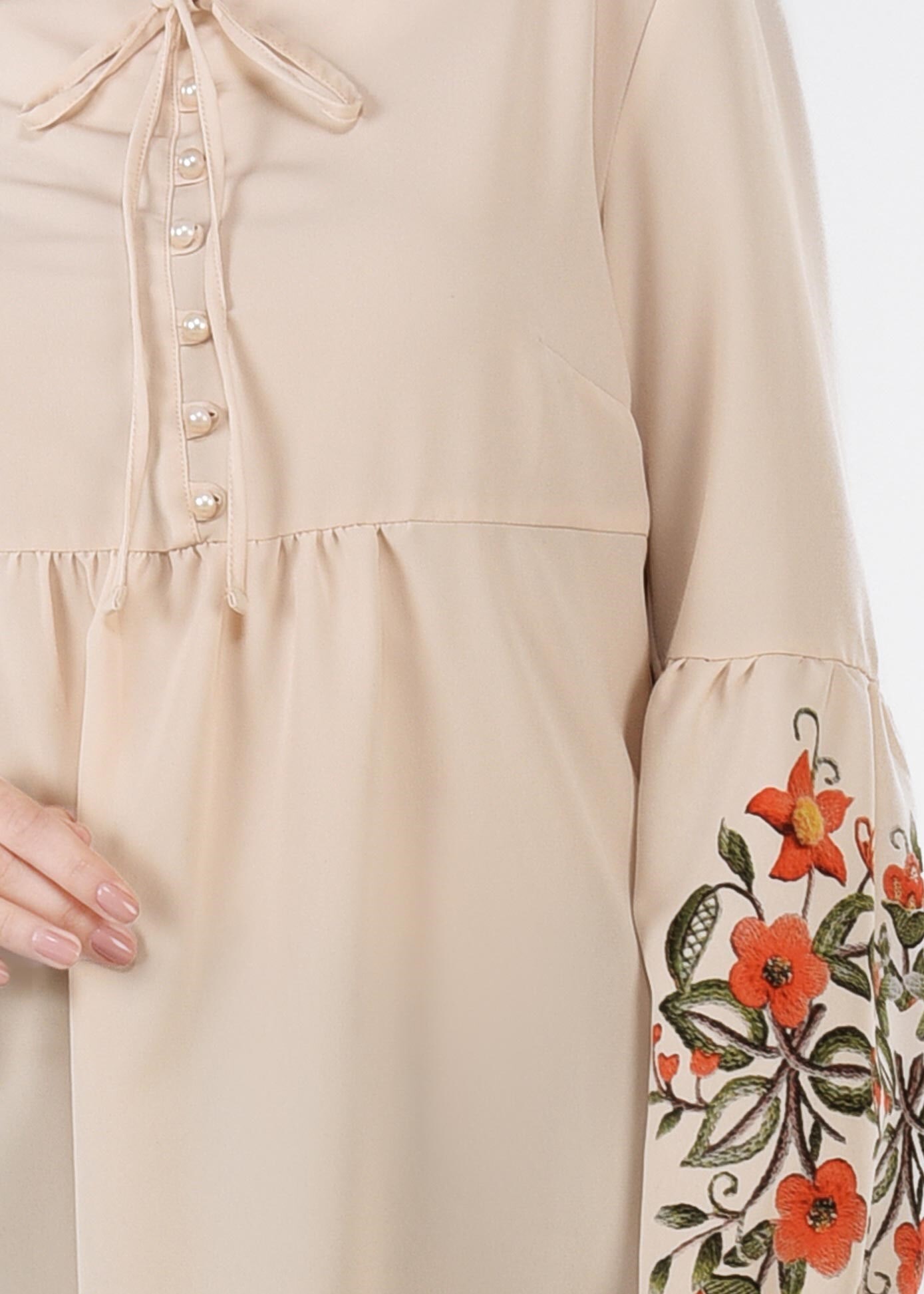 Tesettür giyim BEJ 4423 NEW LOREN BLUZ 36/44 TEK38