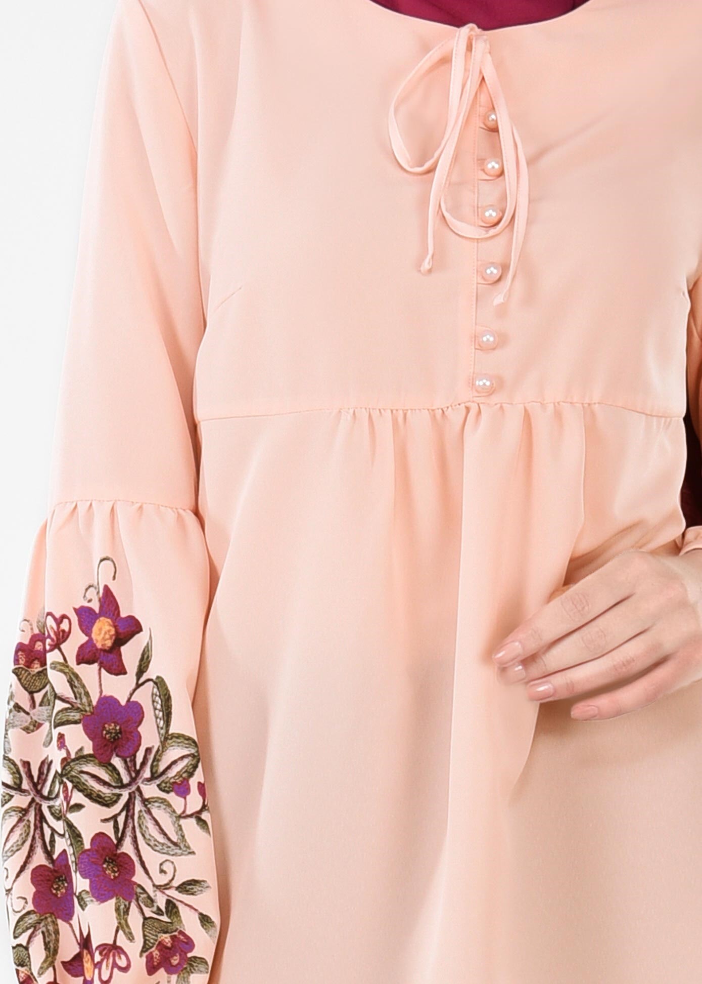 Tesettür giyim PUDRA 4423 NEW LOREN BLUZ 36/44 TEK38