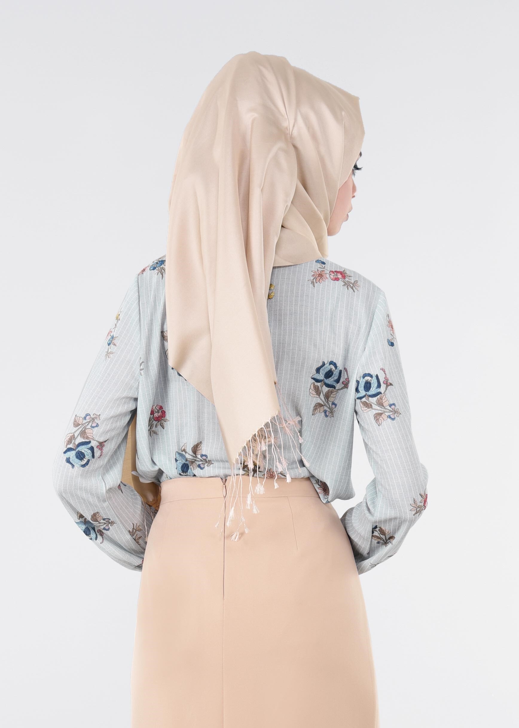 Tesettür giyim MAVİ 4517 CAPRİ 11643 BLUZ 36/42 TEK38