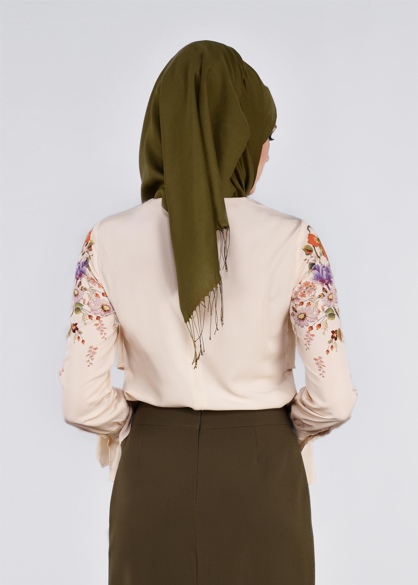 Tesettür giyim BEJ 4538 NEW LOREN BLUZ 38/44