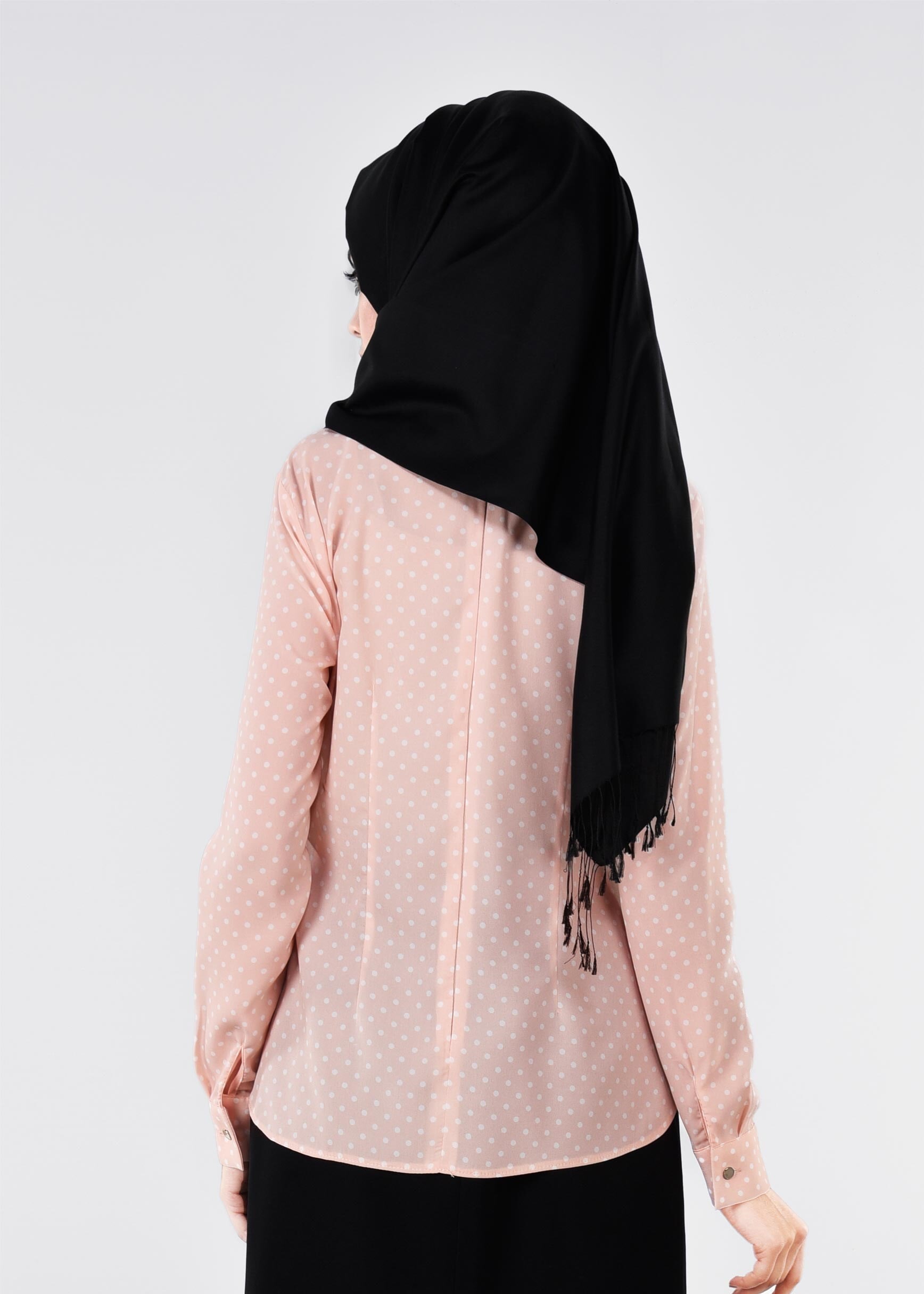 Tesettür giyim PUDRA 4545 ROSA 2411 BLUZ 38/46