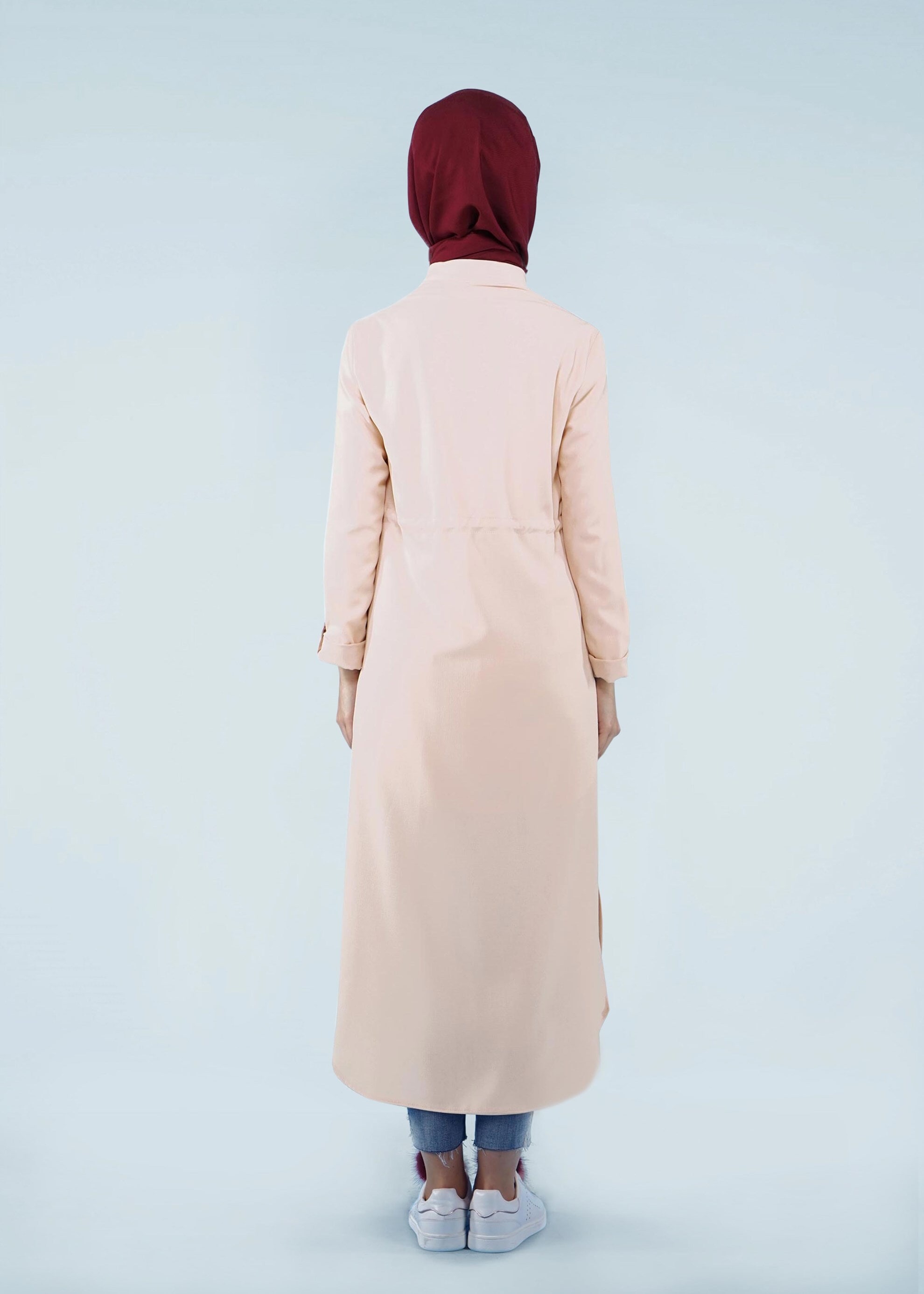 Tesettür giyim BEJ 4079 ESTE 7446 CEKET 38/46 TEK40