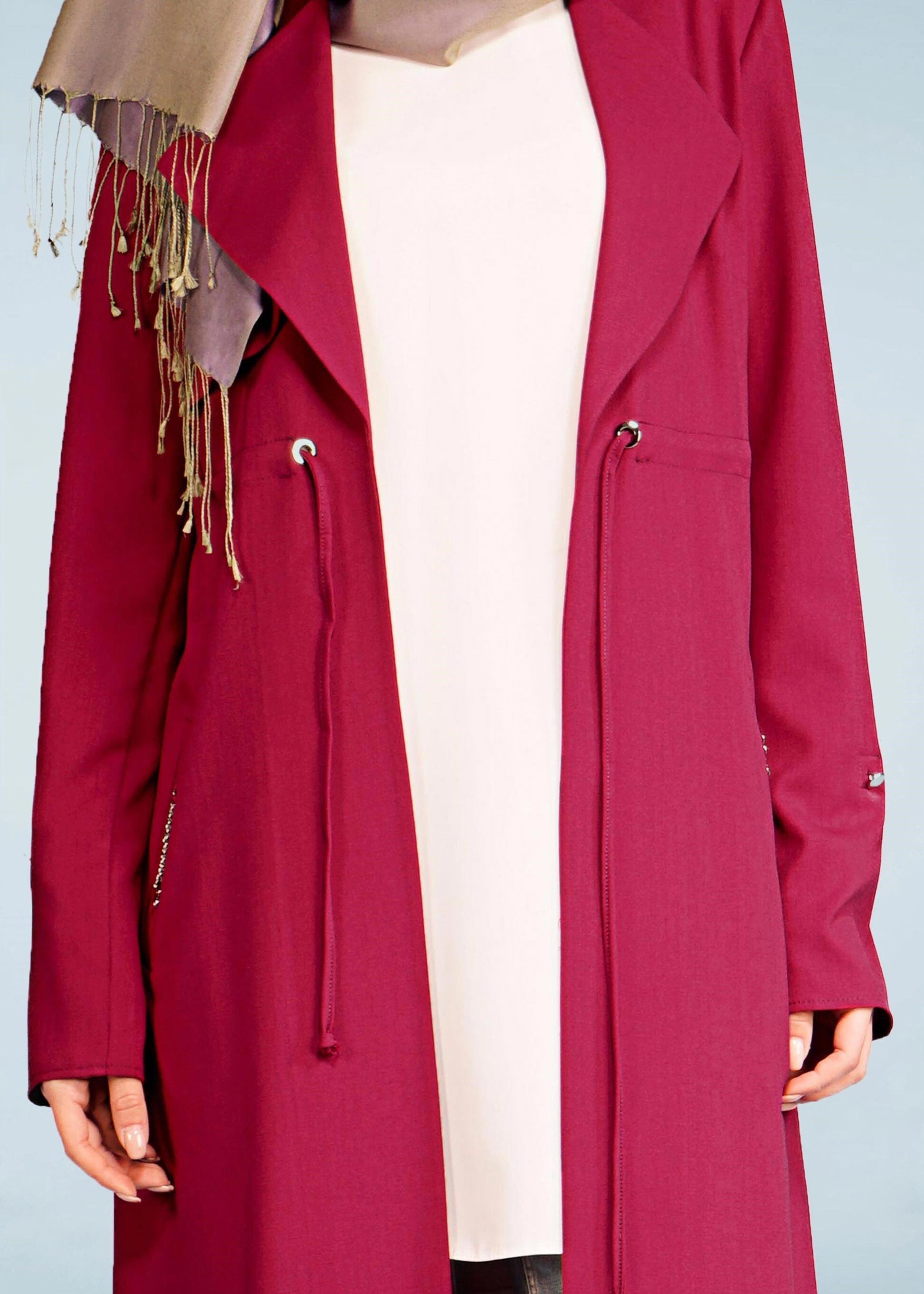 Tesettür giyim MOR 4079 ESTE 7446 CEKET 38/46 TEK40