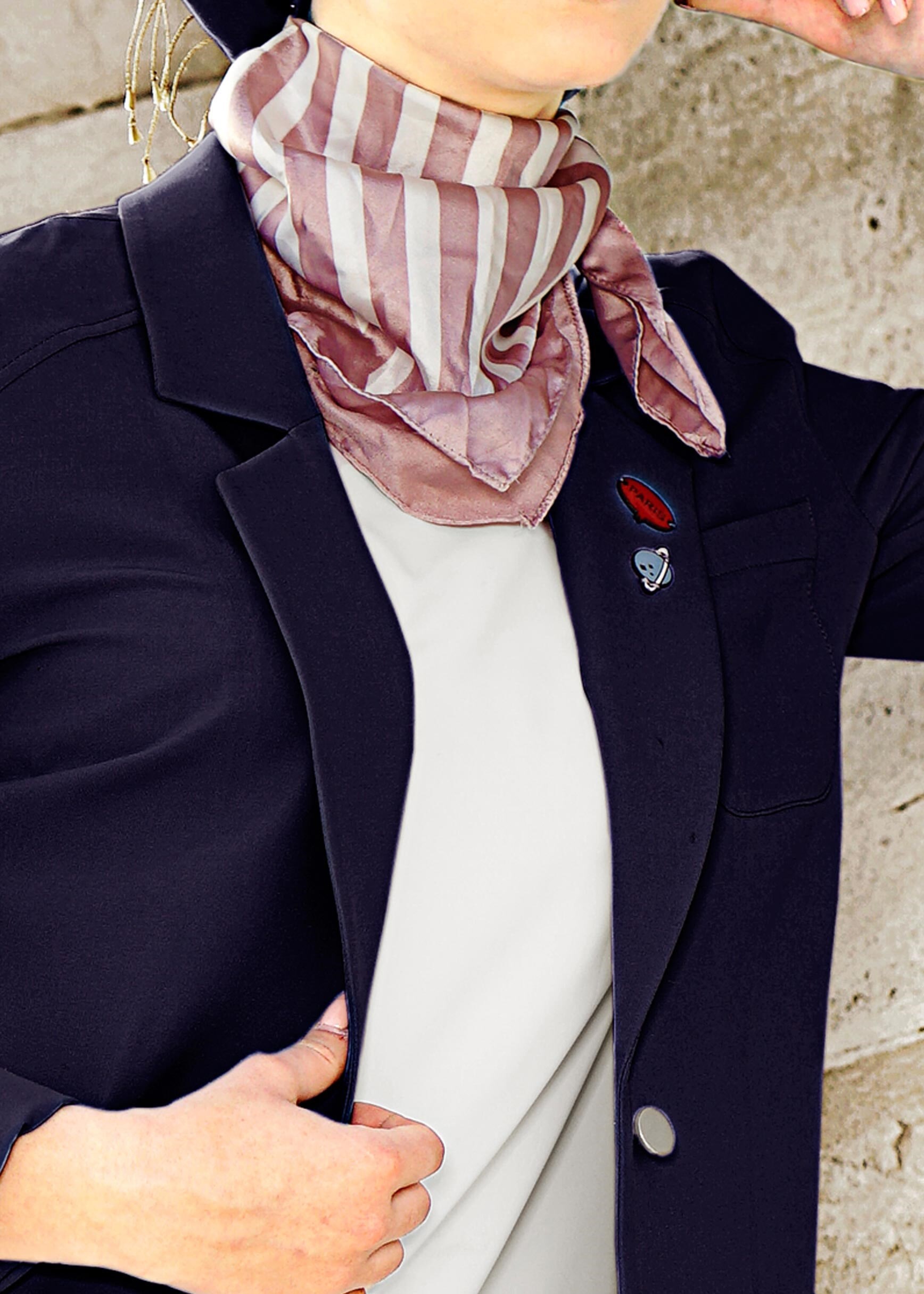 Tesettür giyim LACİVERT 4181 RENGİN 55557 CEKET 36/44 TEK40-38