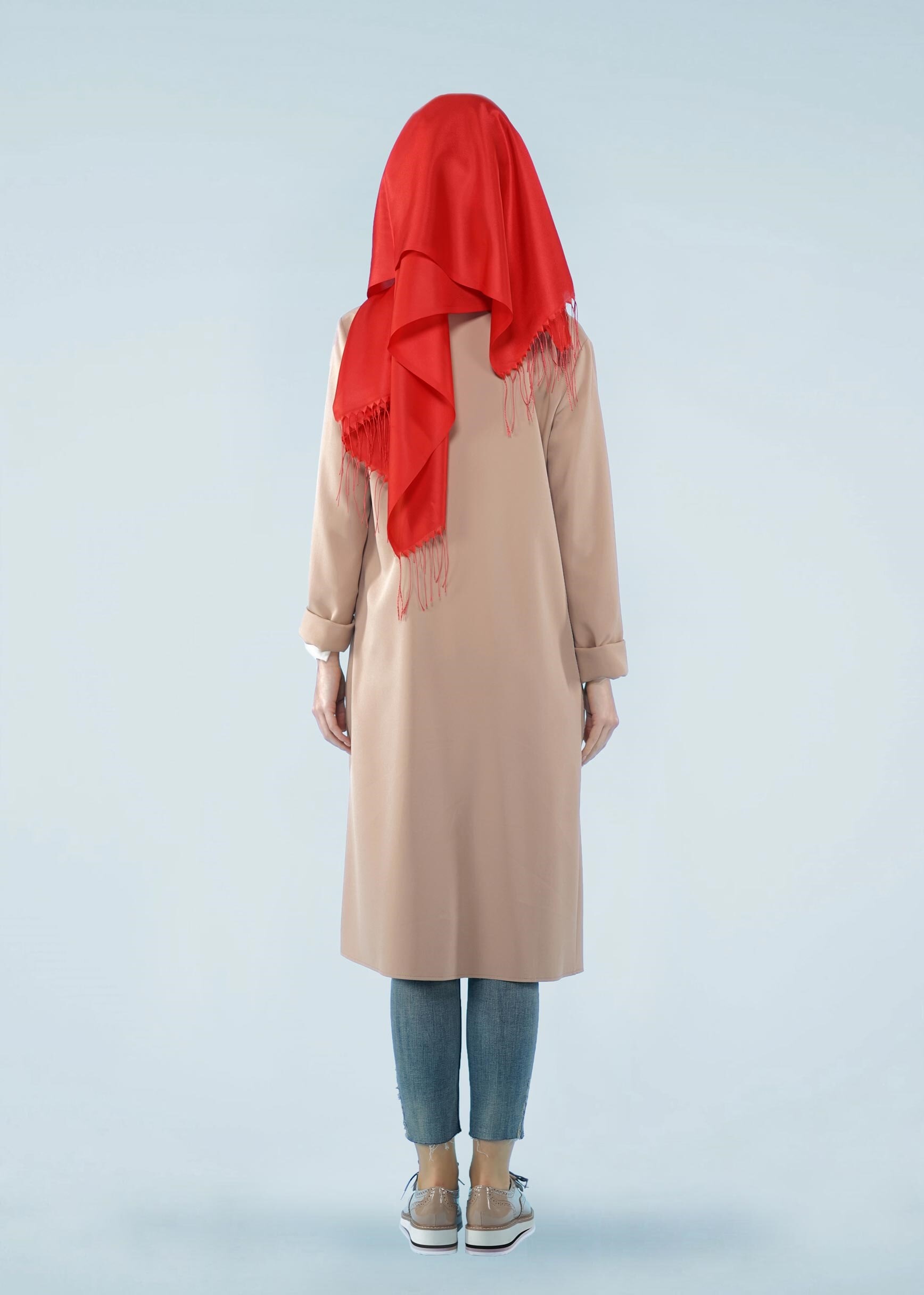 Tesettür giyim KAHVE 4183 ZOOM TESETTÜR CEKET 38/46 TEK40