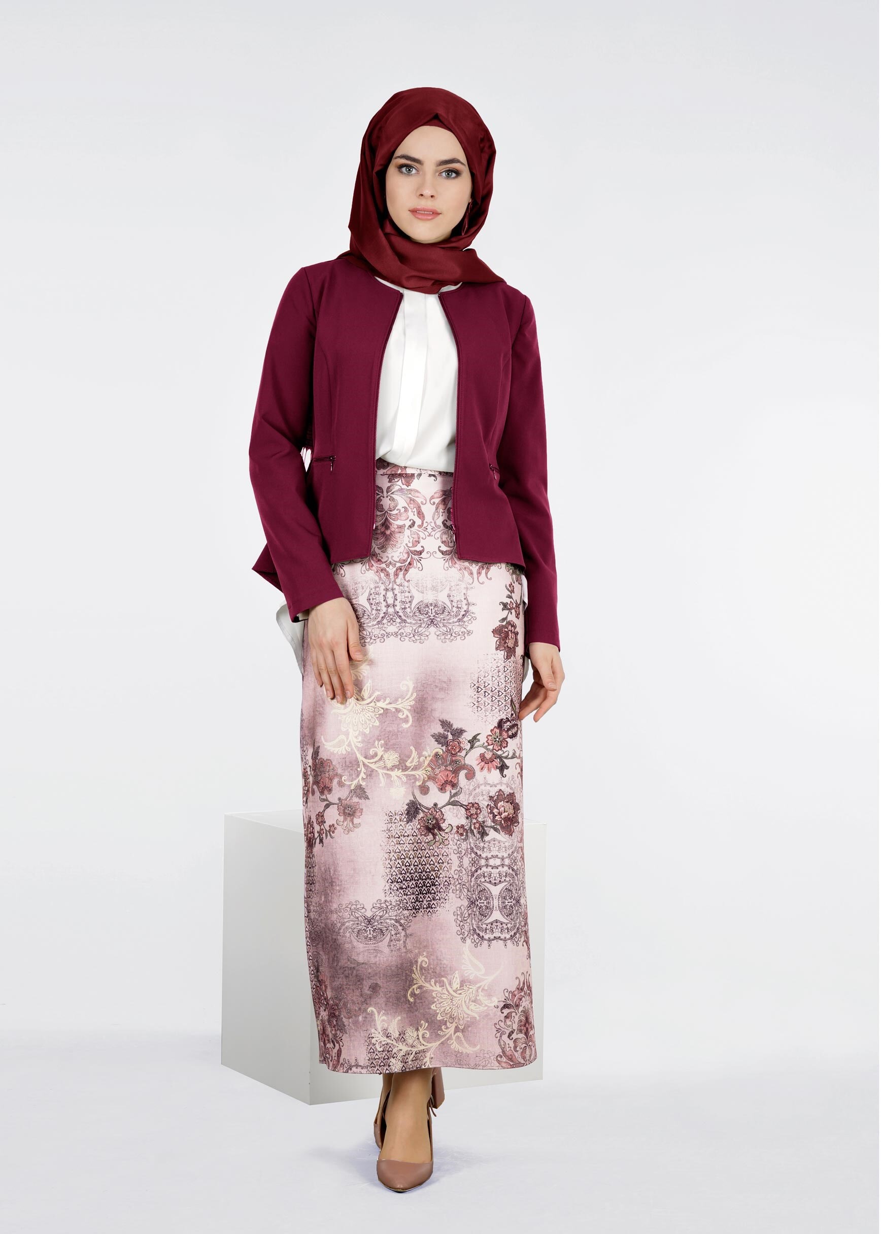 Tesettür giyim MOR 4223 ZOOM CEKET 36/42