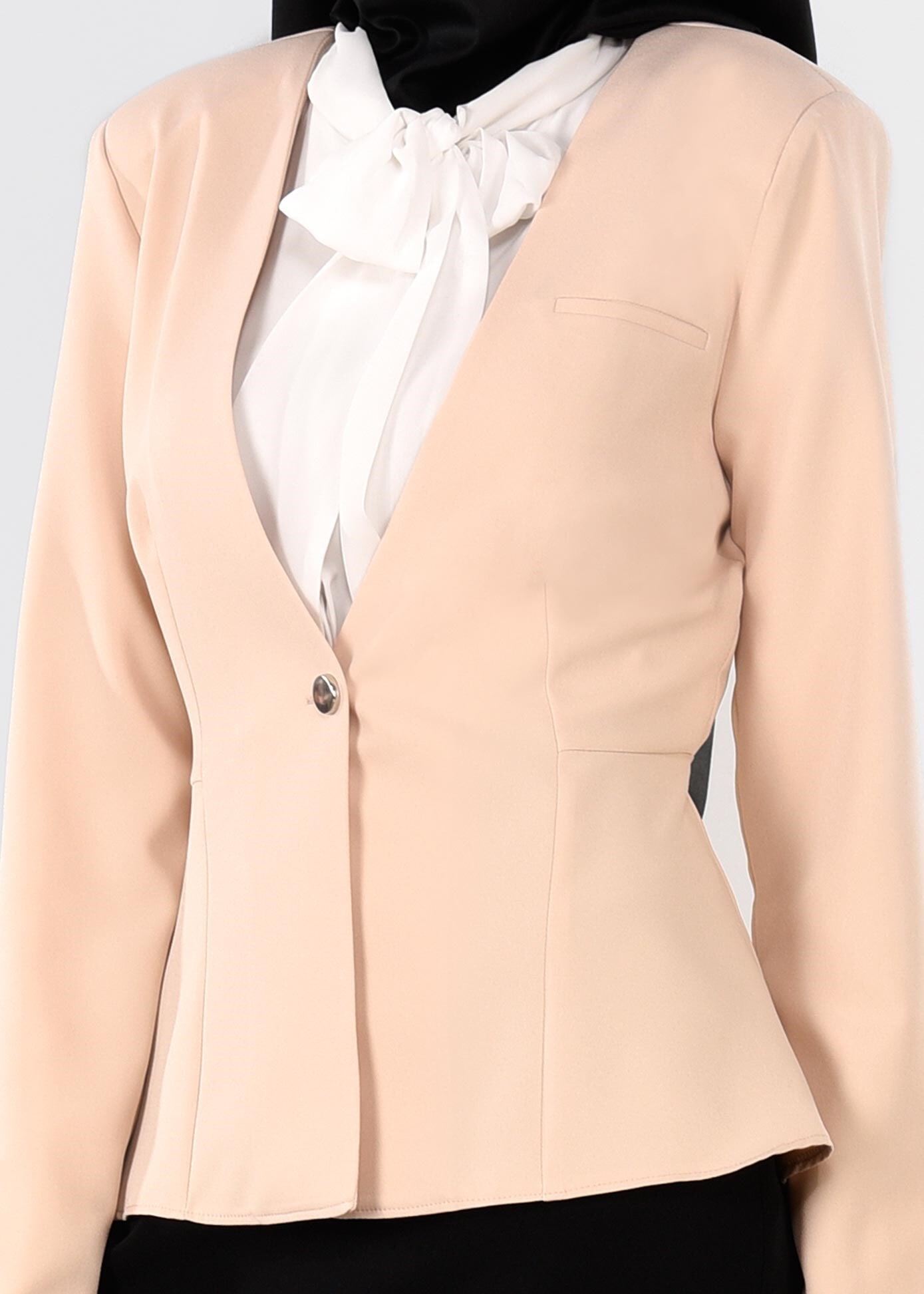 Tesettür giyim BEJ 4224 ZOOM CEKET 38/44 TEK36