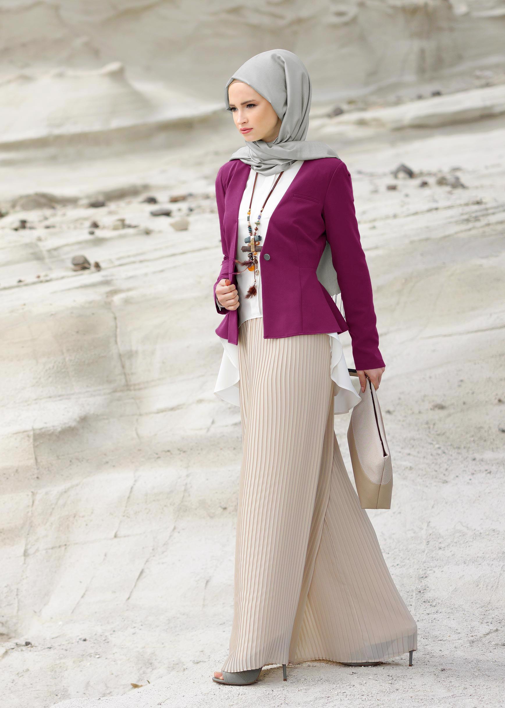 Tesettür giyim MOR 4224 ZOOM CEKET 38/44 TEK36