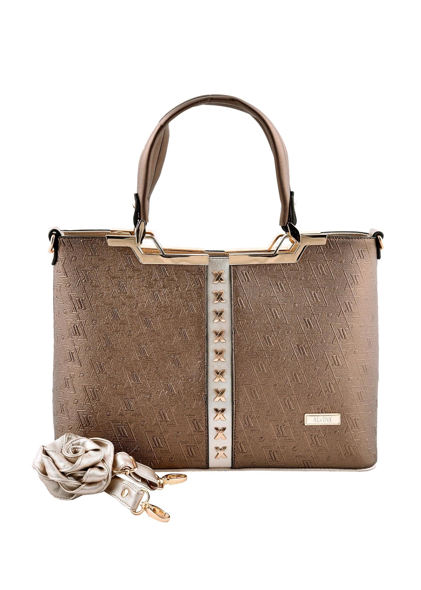 Tesettür giyim BAKIR / BRONZ 575 ALVİNA ÇANTA