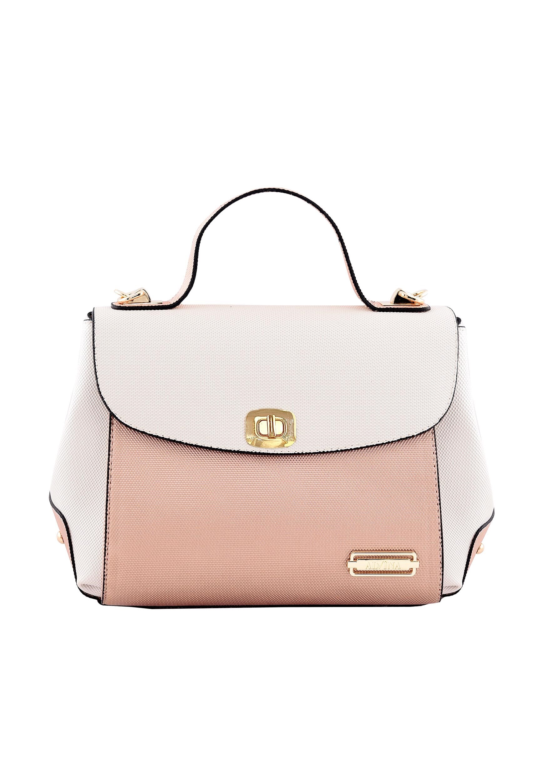 Tesettür giyim BEJ 1502 ALVİNA ÇANTA