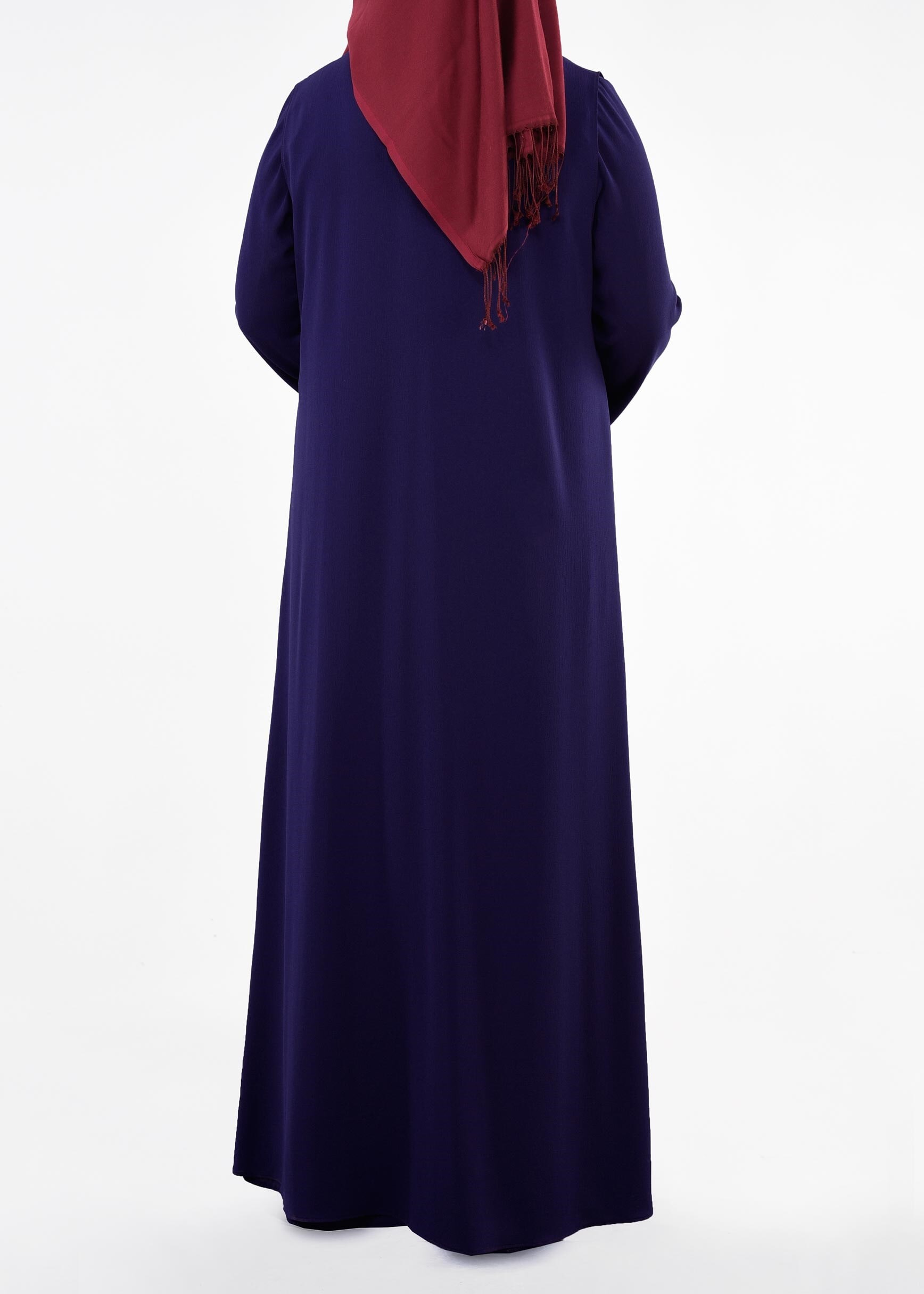 Tesettür giyim LACİVERT 2702 NİŞANTAŞI 2&prime;Lİ ELBİSE 44/50 TEK46