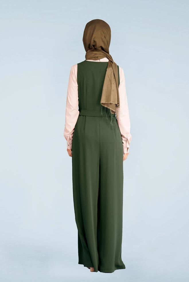 Hijab clothing KHAKI 4101 DOLMABAHÇE 2&prime;Lİ TULUM 38/42 TEK38 - ALVİNA