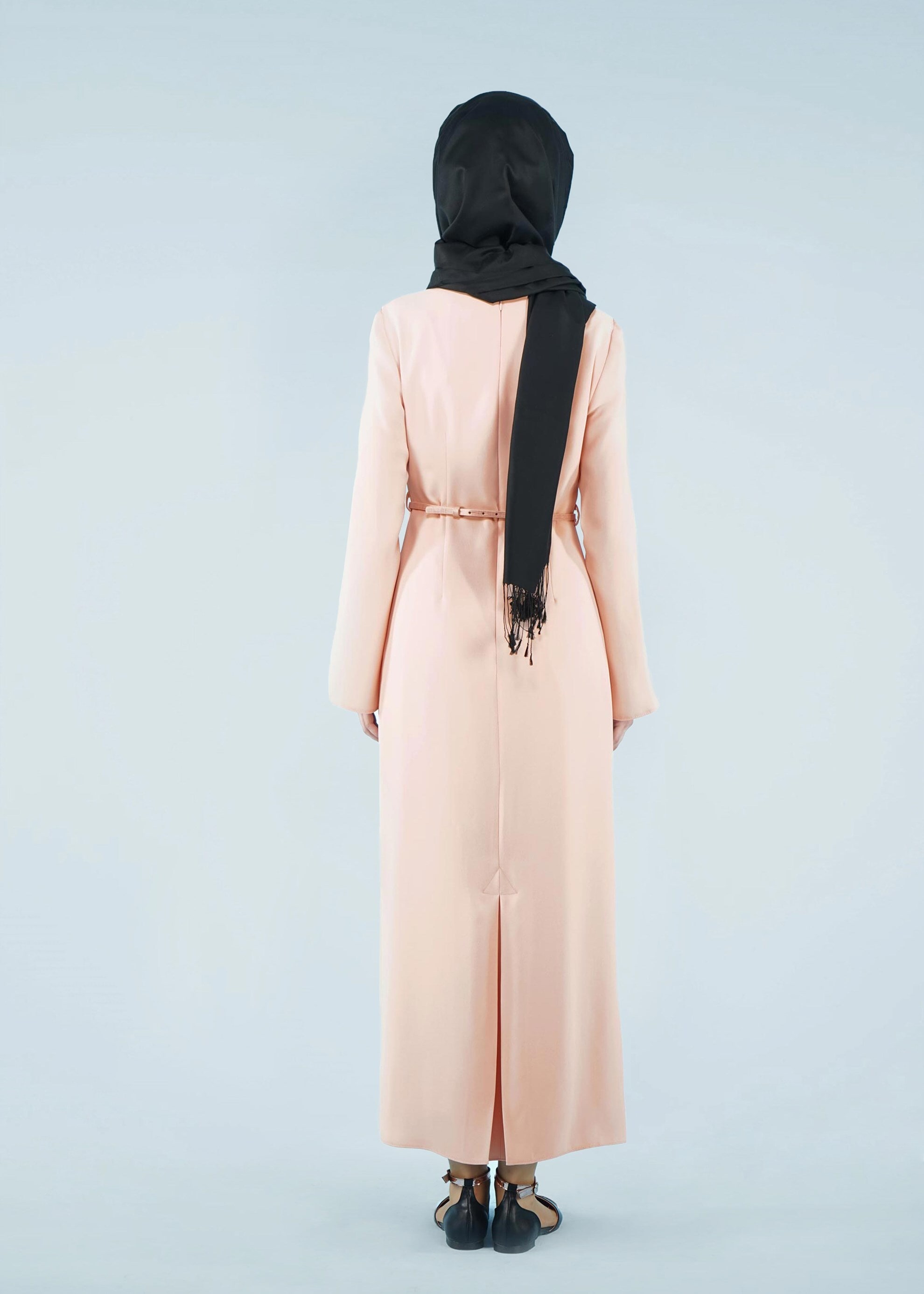 Tesettür giyim PUDRA 4194 NEW SUZANNA ELBİSE 38/44 TEK40