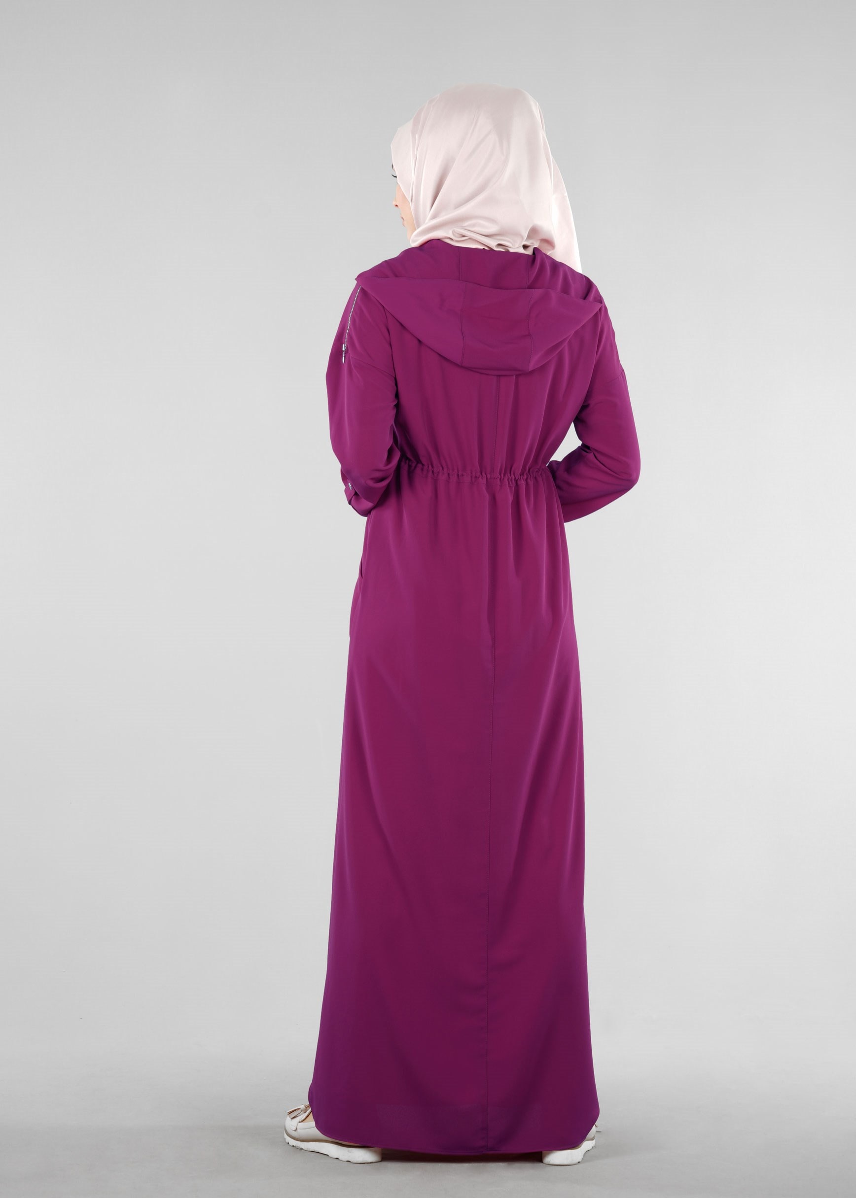 Tesettür giyim MOR 4200 CRİSS TESETTÜR ELBİSE 36/44(38-40) TEK42