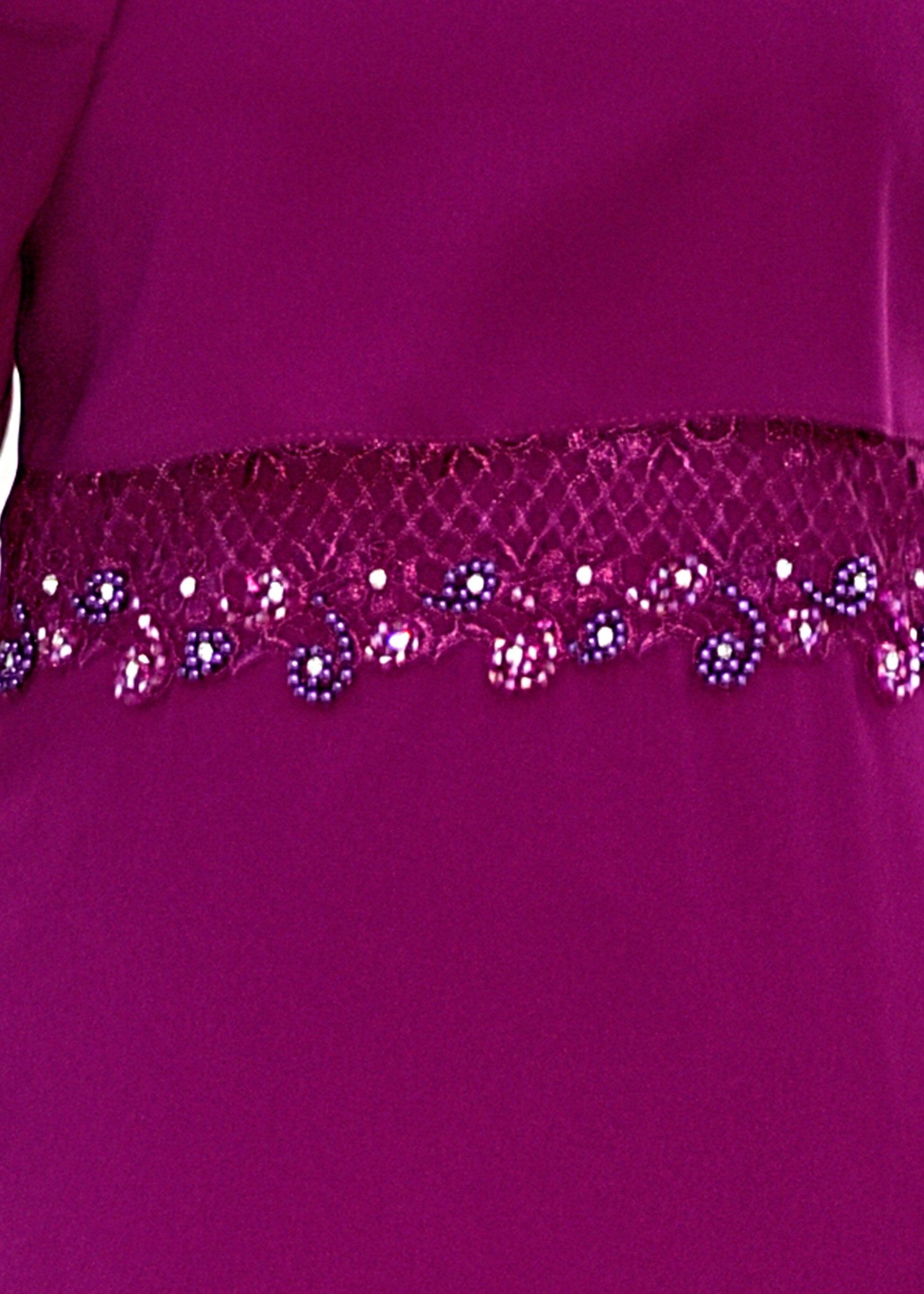 Tesettür giyim MOR 4250 MARAL 5985 ELBİSE 38/46 TEK40-38