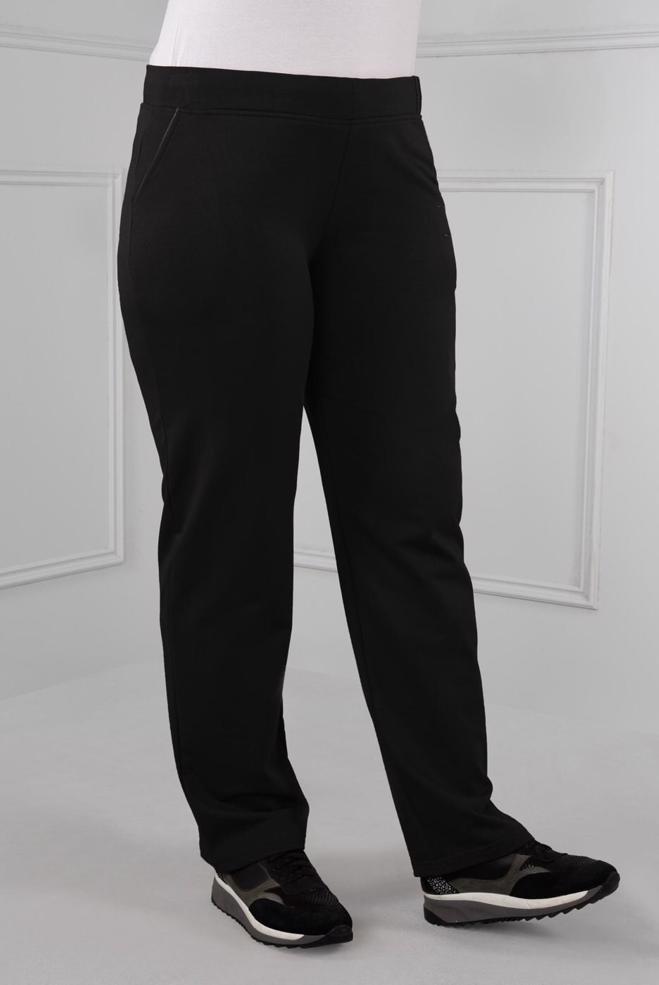 Hijab clothing BLACK 7199 ELİSE EŞOFMAN ALT 46/50(46) - ALVİNA