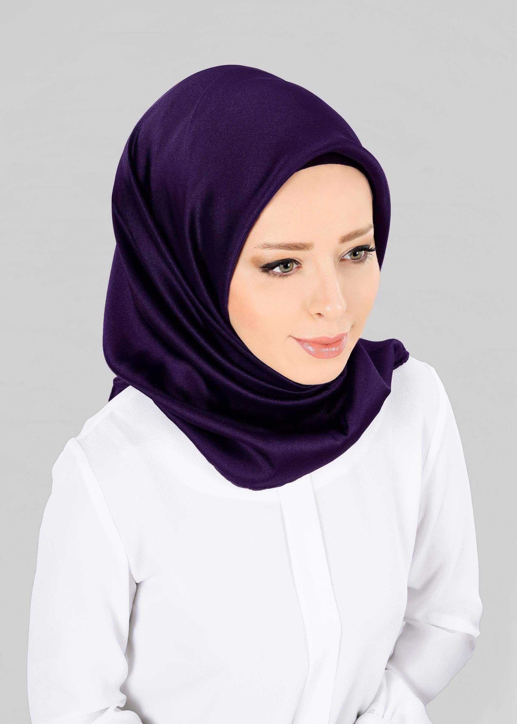 Tesettür giyim MOR ALVİNA EŞARP 9606