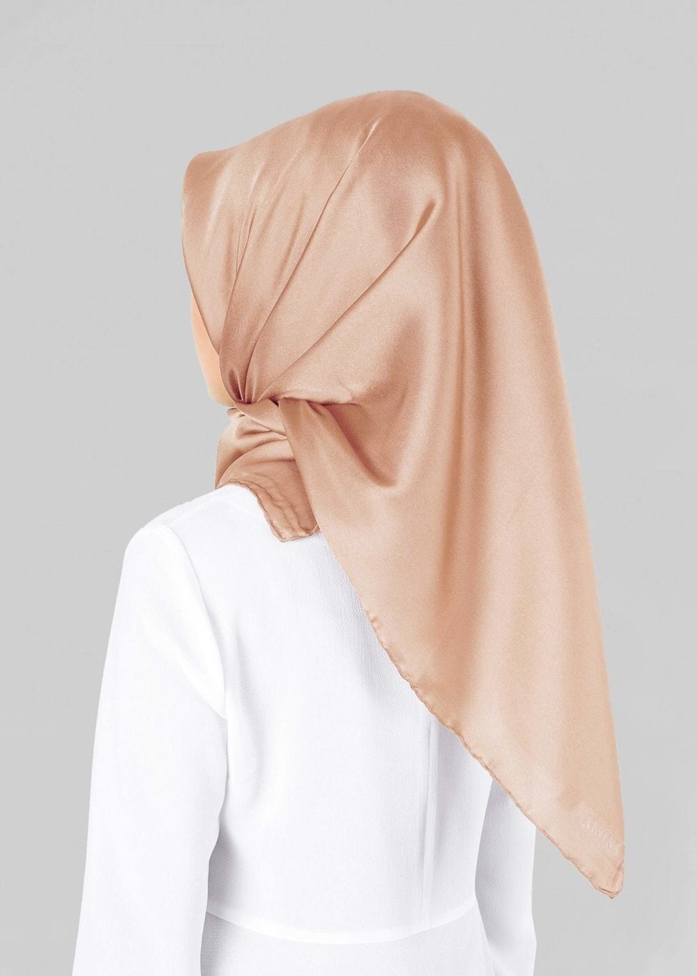 Tesettür giyim PUDRA ALVİNA EŞARP 9606