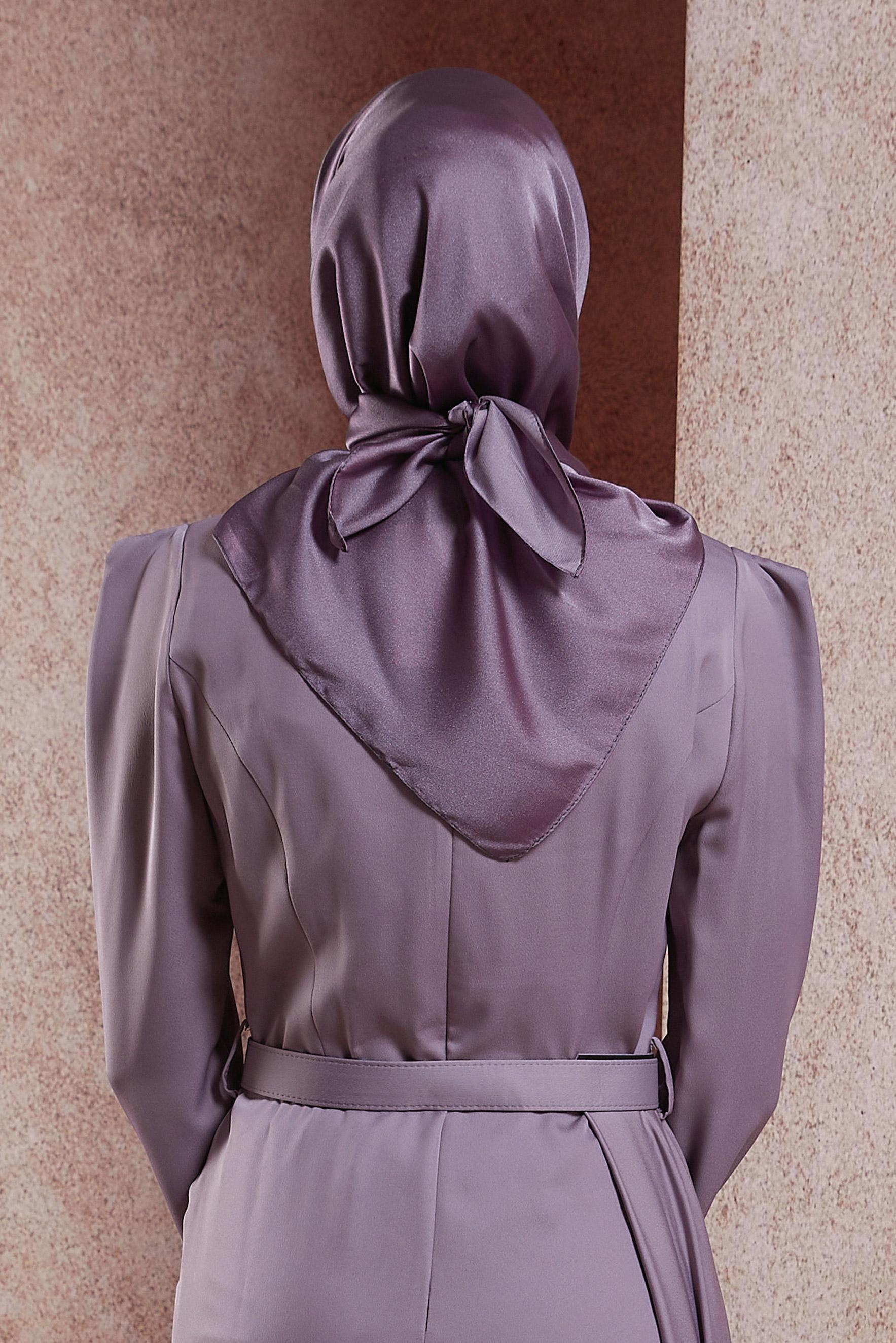 Tesettür giyim MOR ALVİNA EŞARP 9606