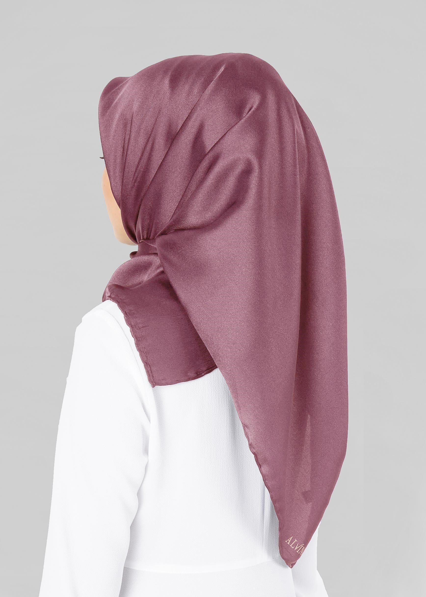 Tesettür giyim PUDRA ALVİNA EŞARP 9606