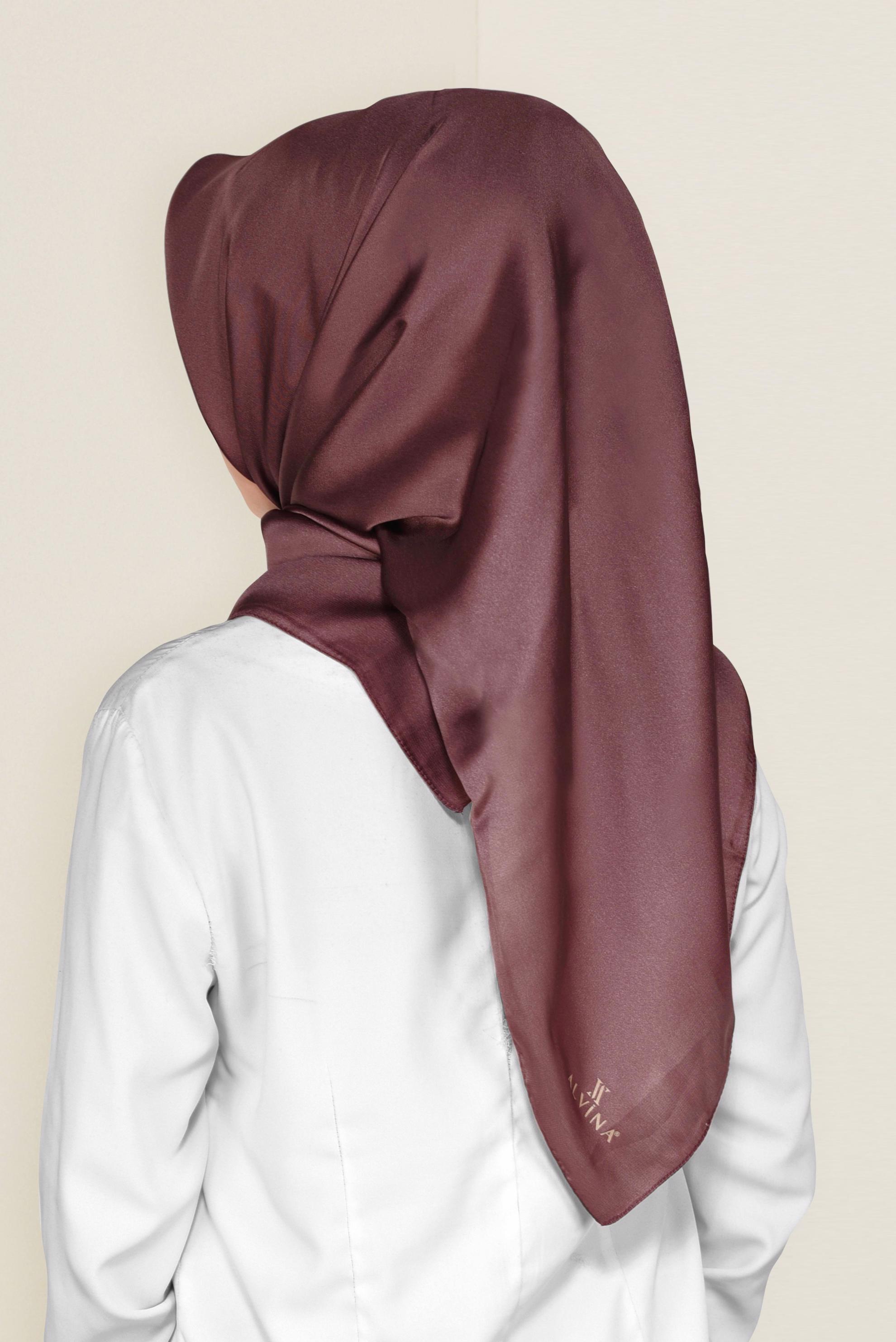 Tesettür giyim PEMBE ALVİNA EŞARP 9606