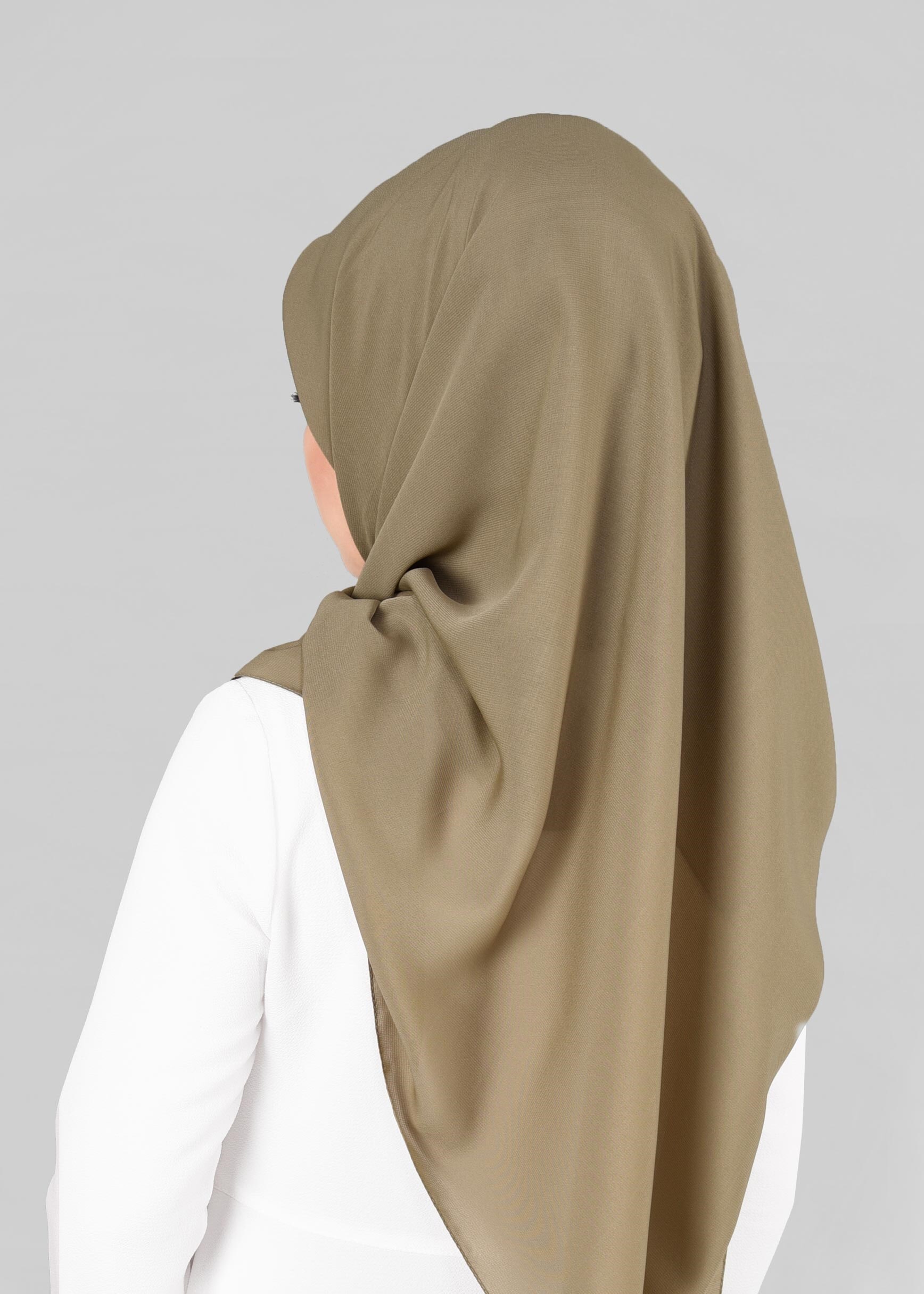 Tesettür giyim BEJ 9845 ALVİNA MEDİNE İPEĞİ