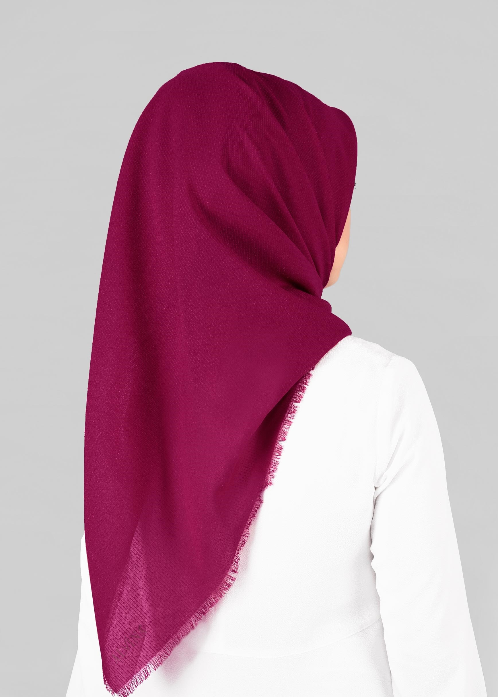 Tesettür giyim MOR 9853-1 ALVİNA BUKLE PÜSKÜLLÜ EŞARP