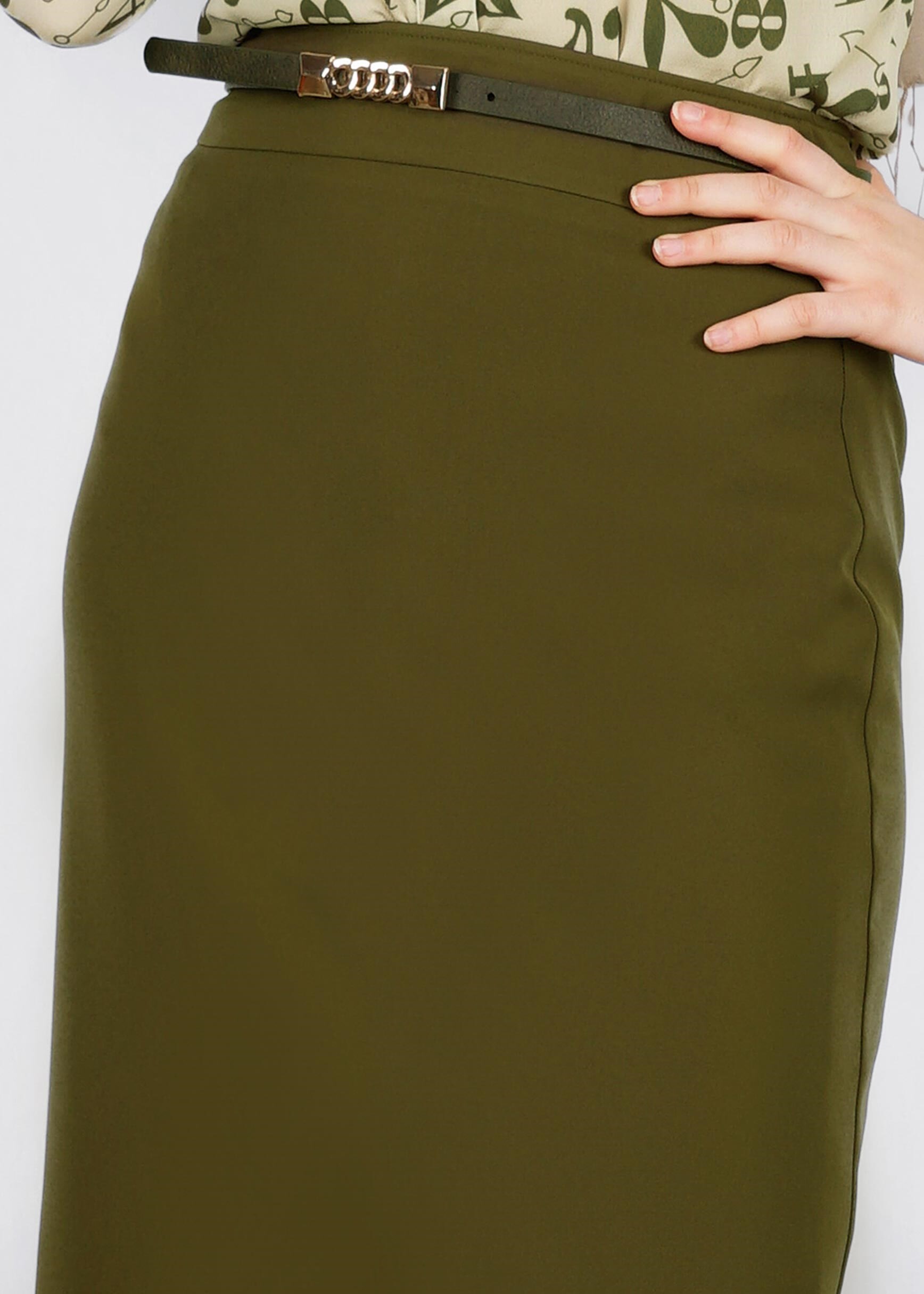 Tesettür giyim YEŞİL 6006 ÇAĞLA 55557 ETEK 38/46 TEK40