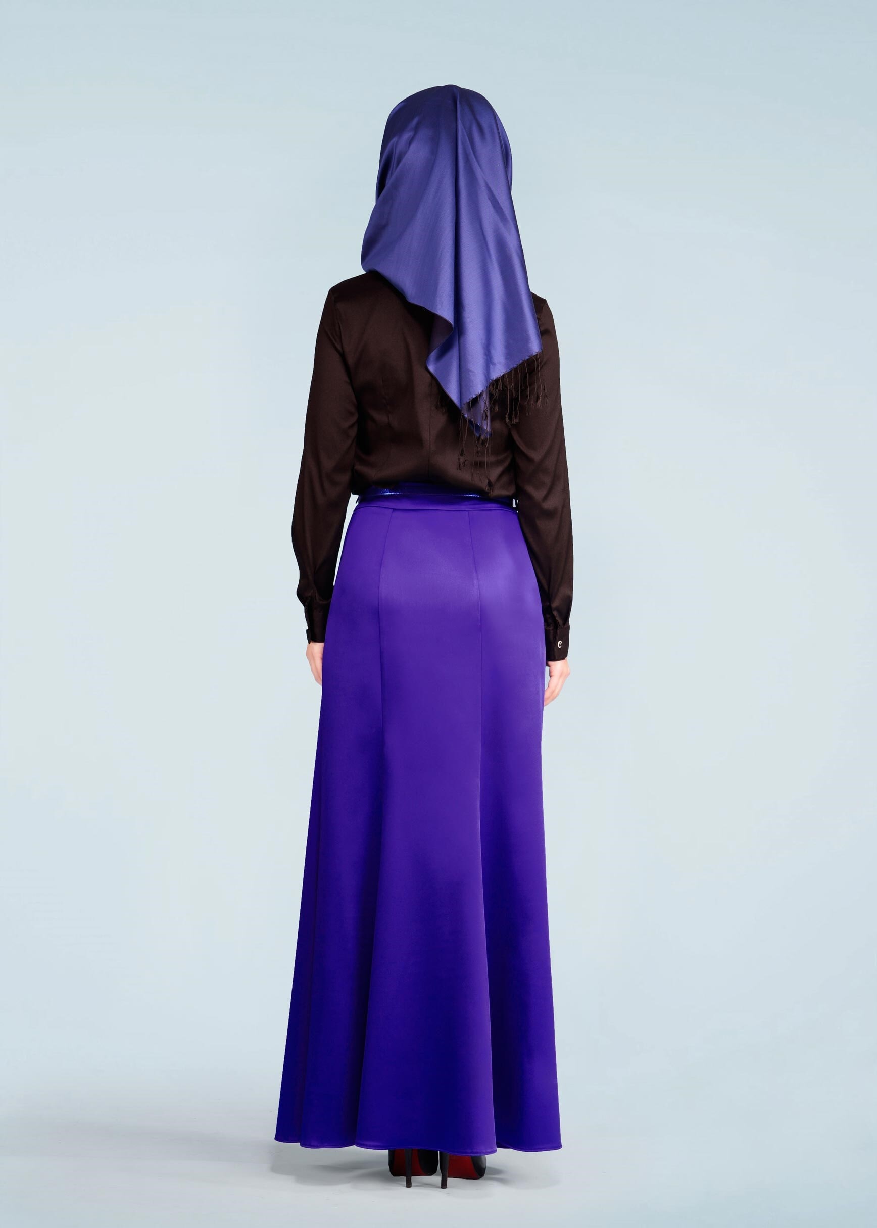 Tesettür giyim LACİVERT 6013 ALİSSA ETEK 38/44