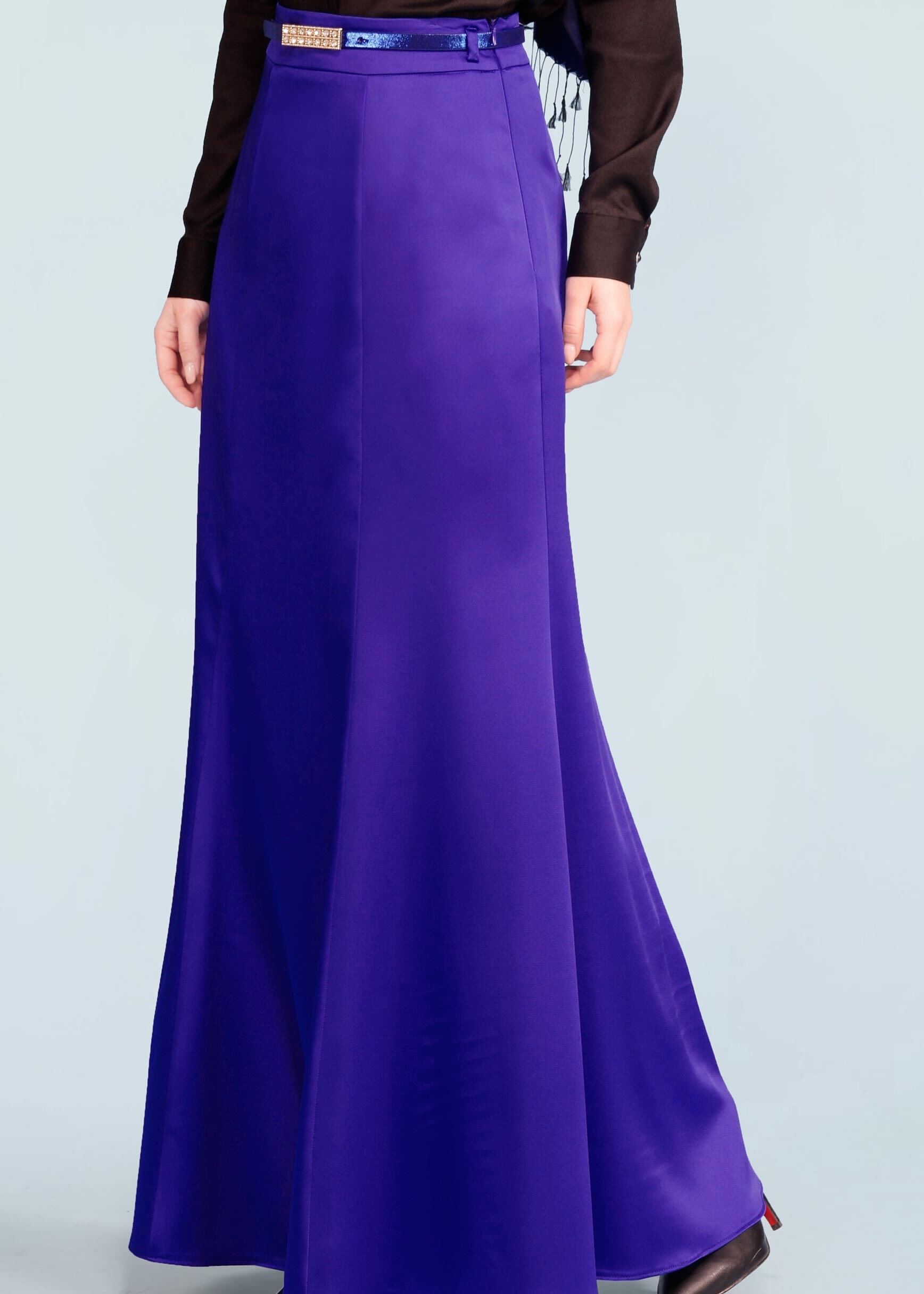 Tesettür giyim LACİVERT 6013 ALİSSA ETEK 38/44