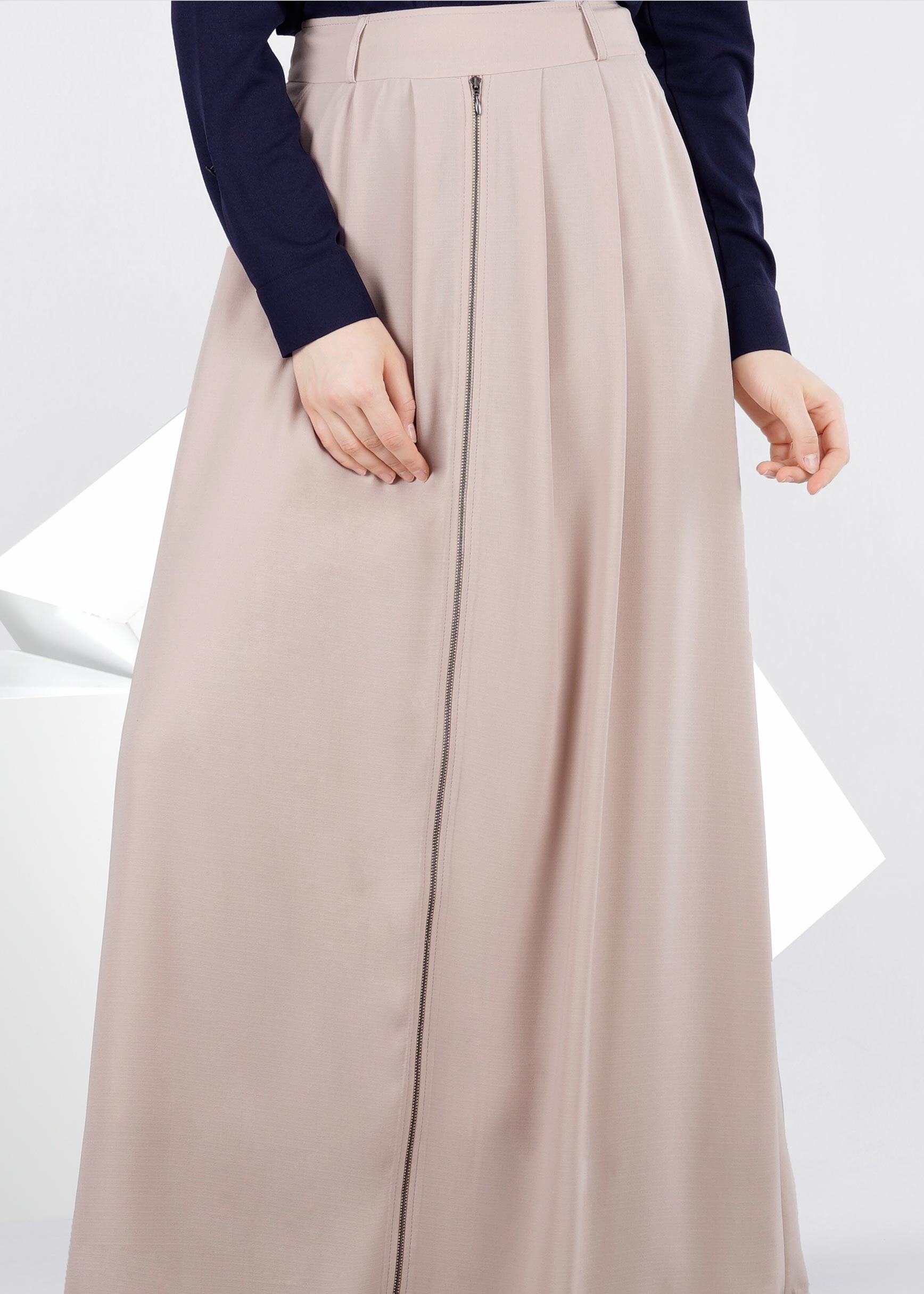 Tesettür giyim BEJ 6016 7785 ETEK 38/44